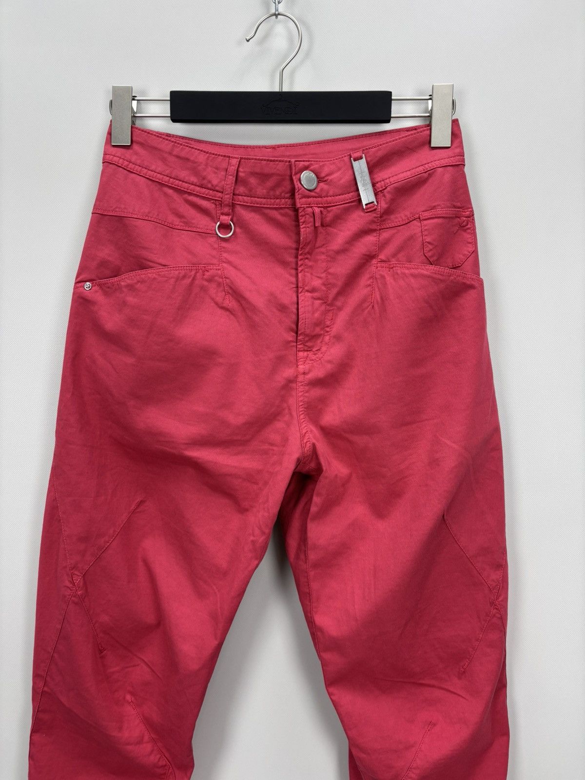 Rundholz Womens pants High Use Size 42 Color Red Size 28" / US 6 / IT 42 - 3 Thumbnail