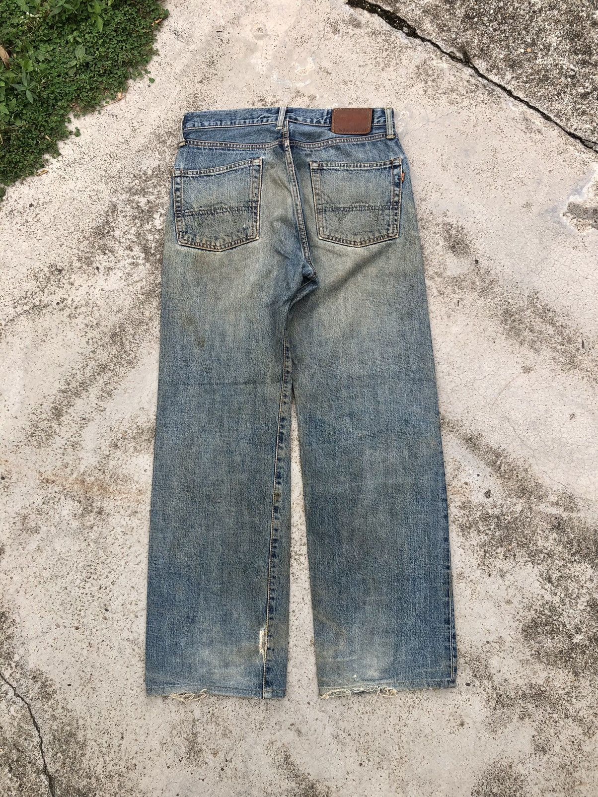 Edwin RUSTY DIRTY WIDE LEG SELVEDGE JEANS BY EDWIN Size US 31 - 9 Thumbnail
