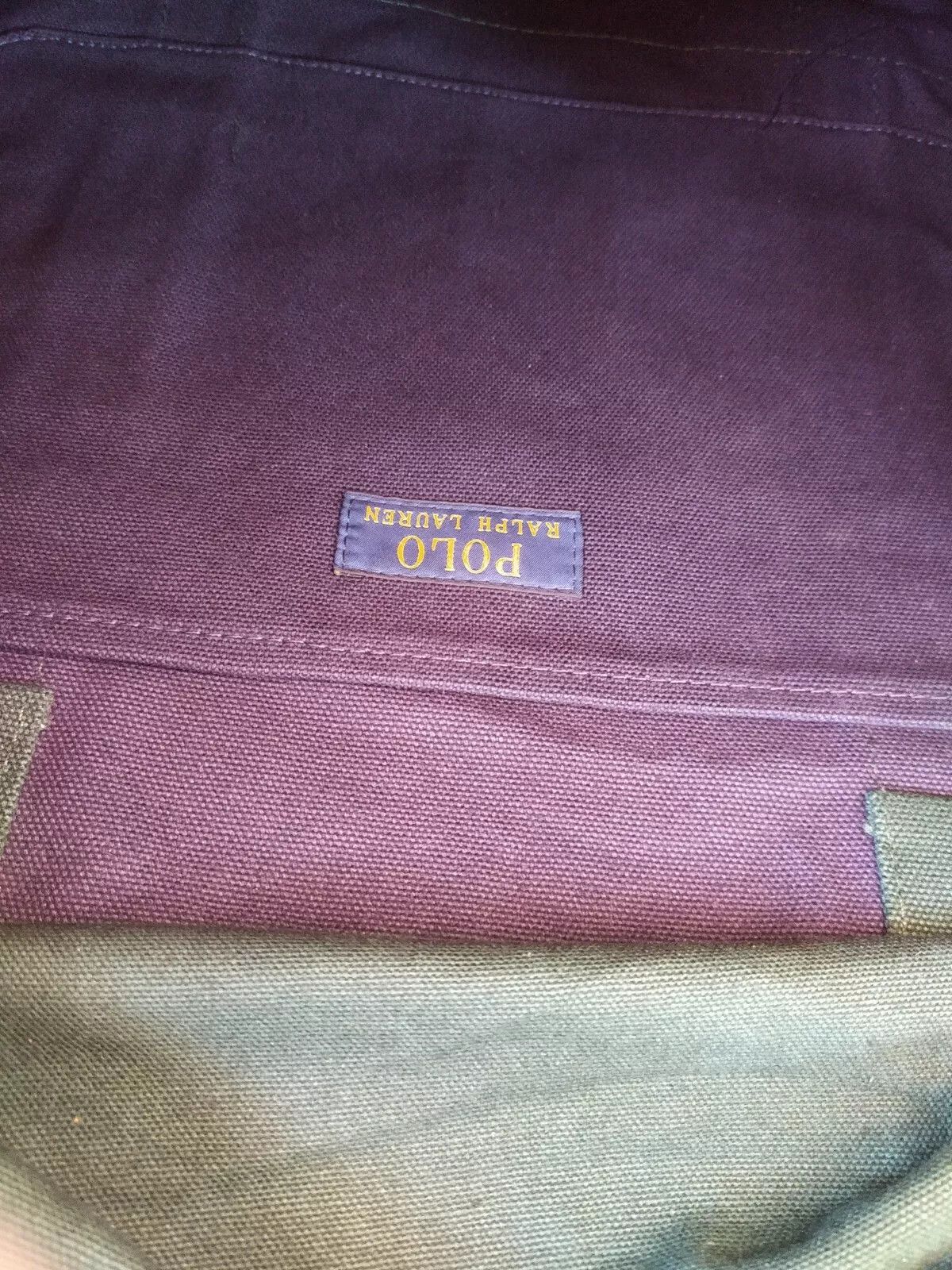 Polo Ralph Lauren Polo Ralph Lauren Polo Bear Canvas Tote Bag IFD 8047 Size ONE SIZE - 9 Thumbnail
