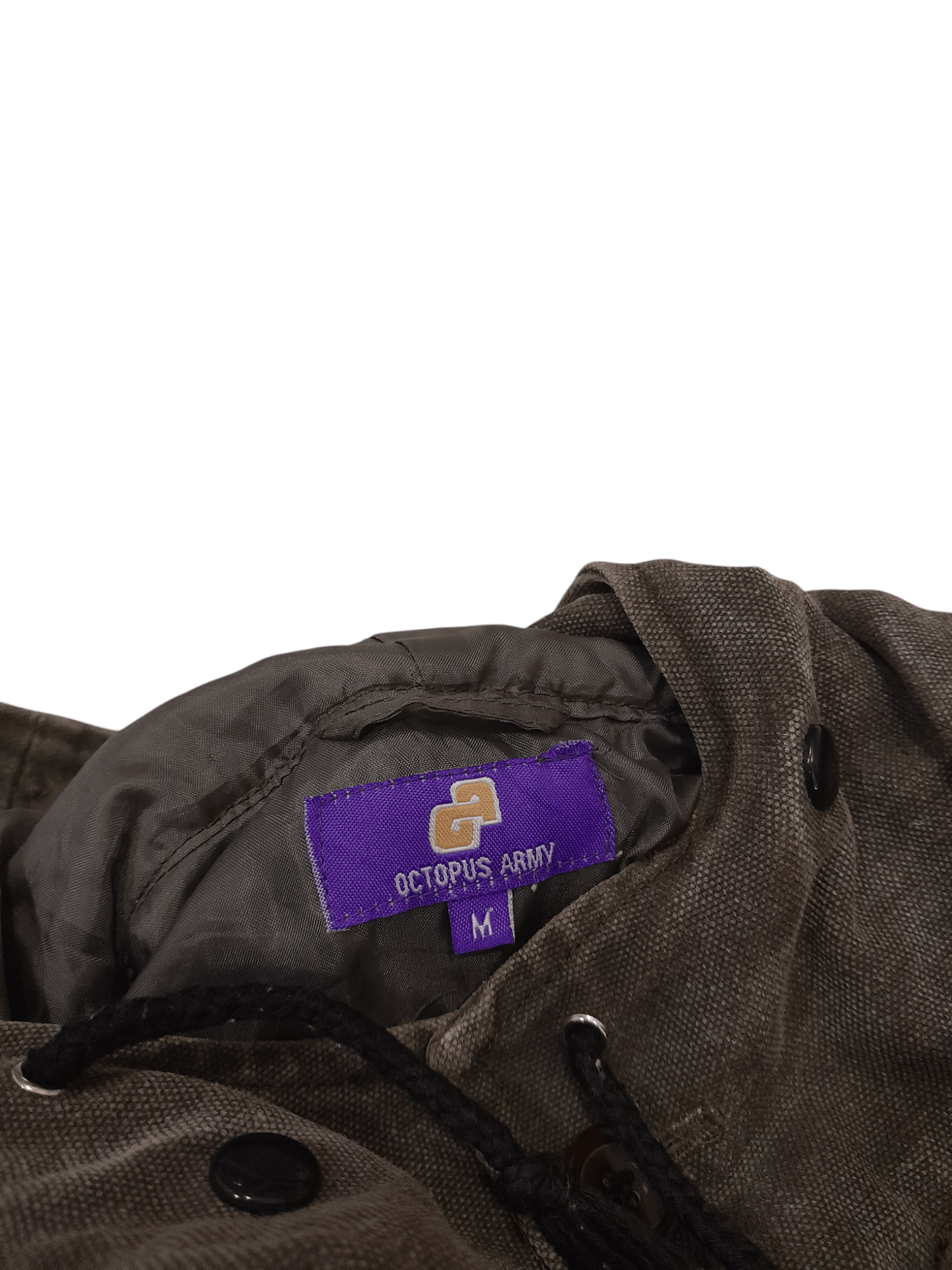 Octopus Octopus Army Giorgio Di Salvo Duck Canvas Jacket (F439) Size US M / EU 48-50 / 2 - 8 Thumbnail