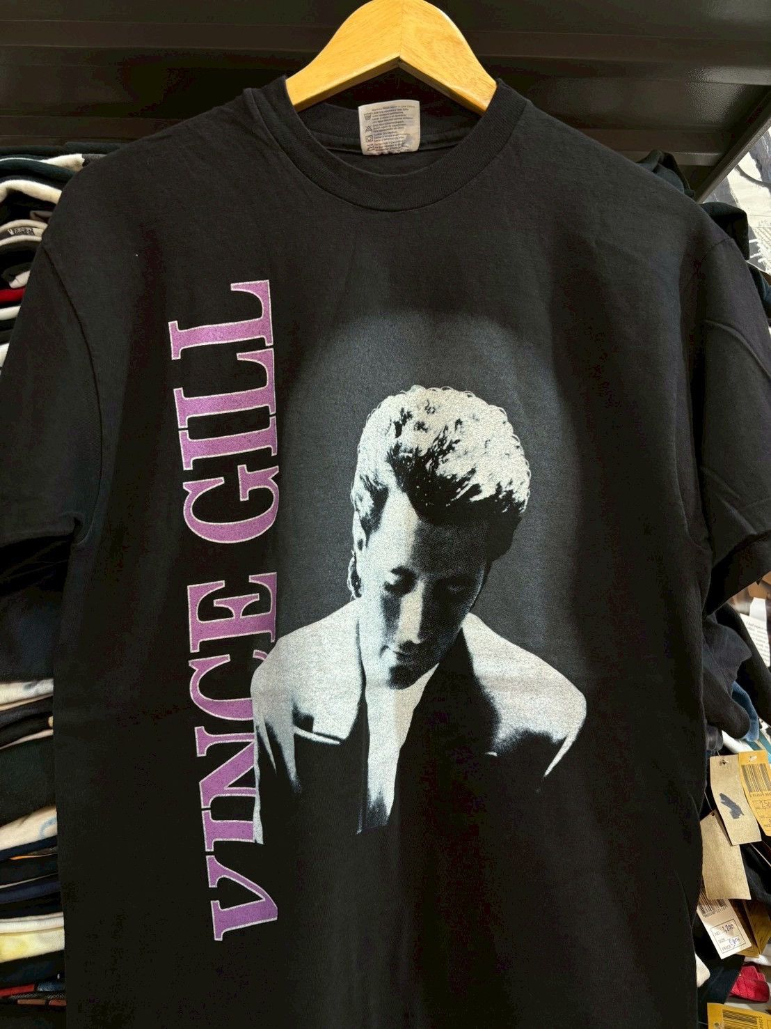 Band Tees Vince Gill 1993 Size US M / EU 48-50 / 2 - 2 Thumbnail