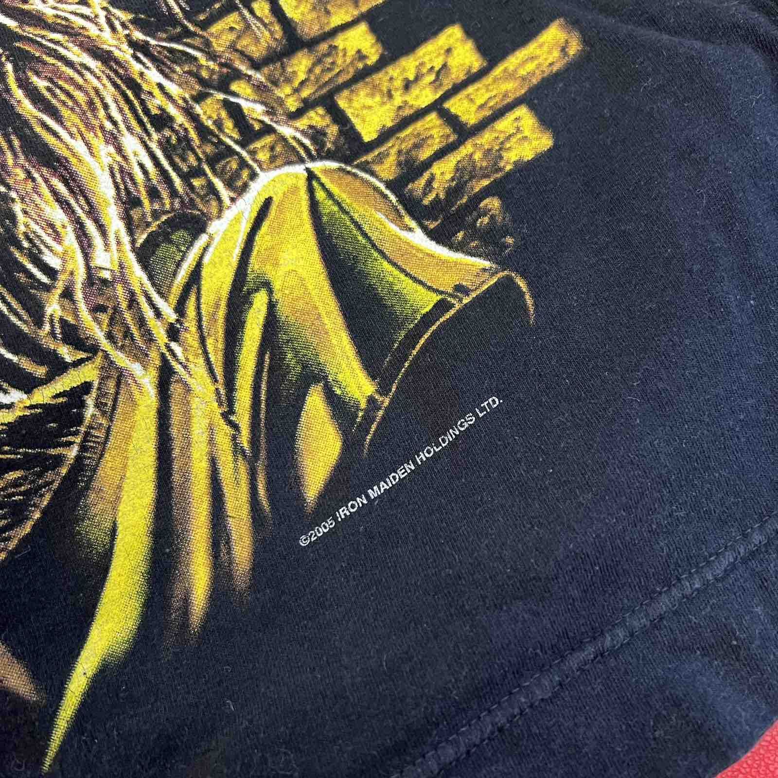 Vintage Vintage Iron Maiden T-Shirt Eddie Rips Up Europe Sumer 2005 Size US S / EU 44-46 / 1 - 4 Thumbnail