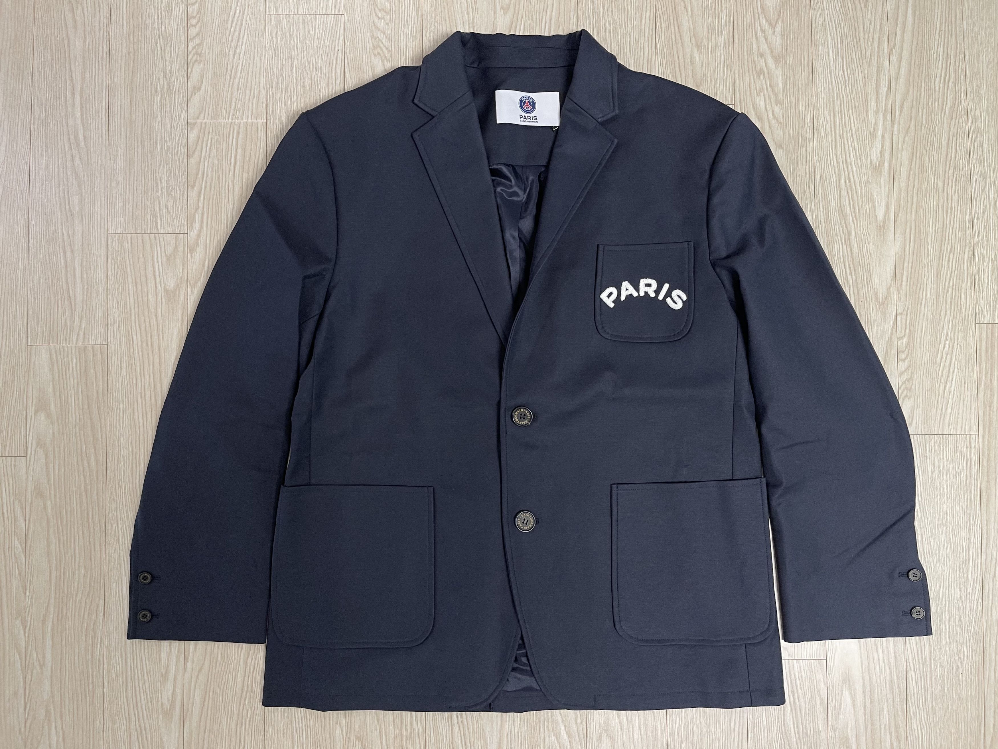Other PSG Paris Saint-Germain COTTON BLAZER NAVY Size US L / EU 52-54 / 3 - 1 Thumbnail
