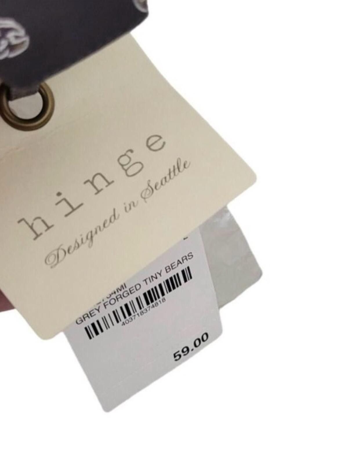 Other hinge Charcoal Scoop Neck Blouse with White Dot Motif Size M / US 6-8 / IT 42-44 - 6 Thumbnail