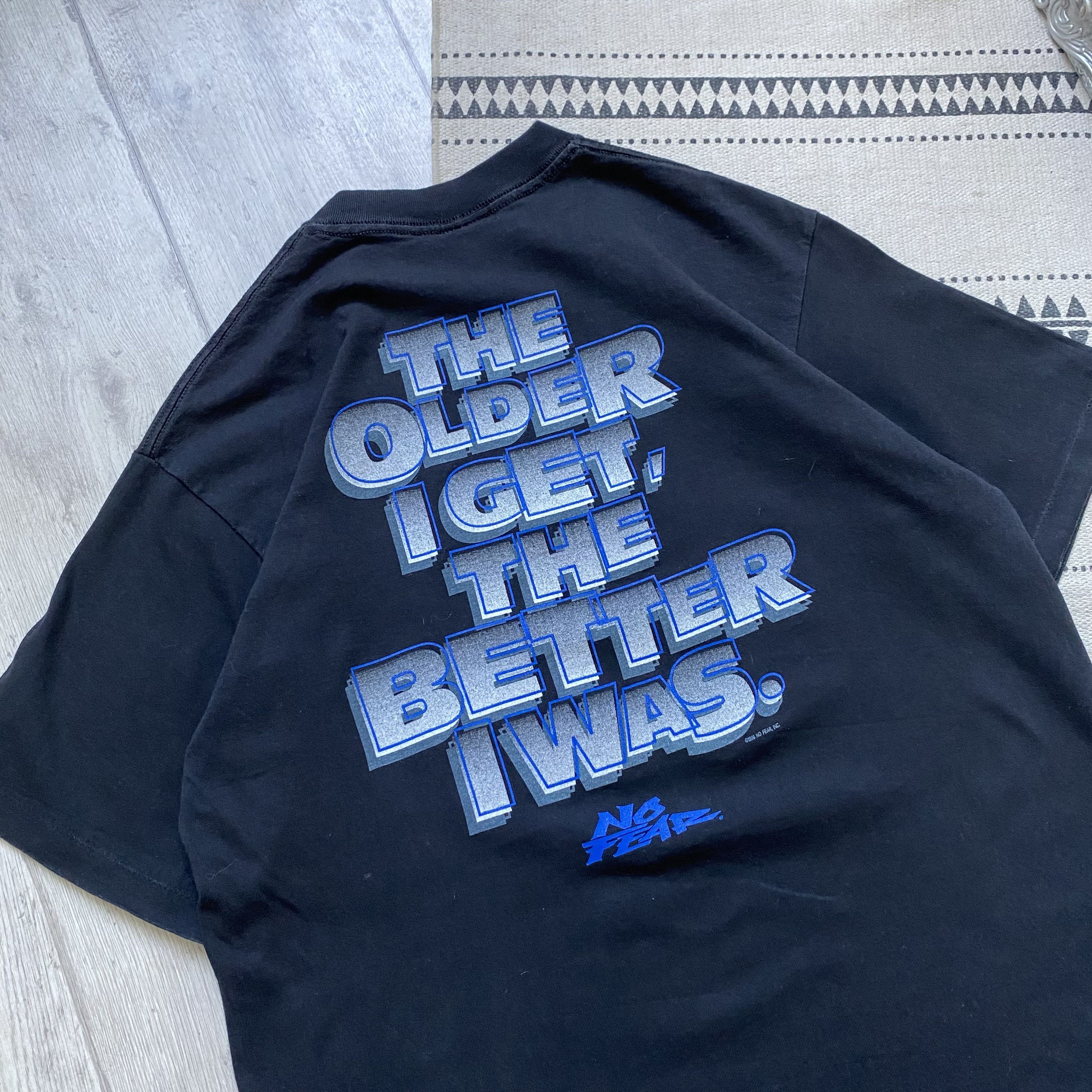 No Fear Vintage 90s No Fear Tee big logo Made in USA Surf Skater Size US M / EU 48-50 / 2 - 12 Thumbnail