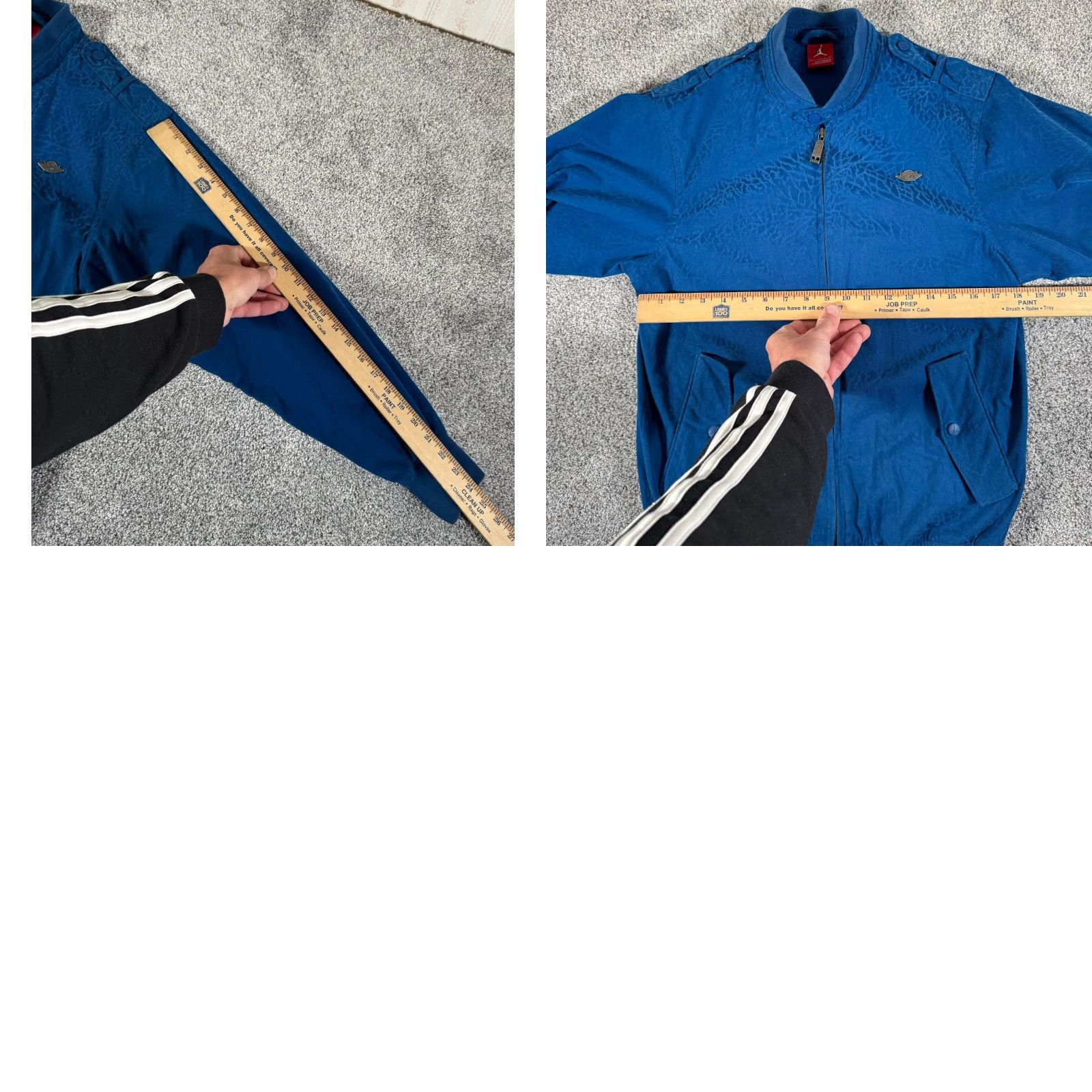 VINTAGE Nike Air Jordan Bomber Jacket Mens S Wings Streetwear Athletic Gorpcore Retro