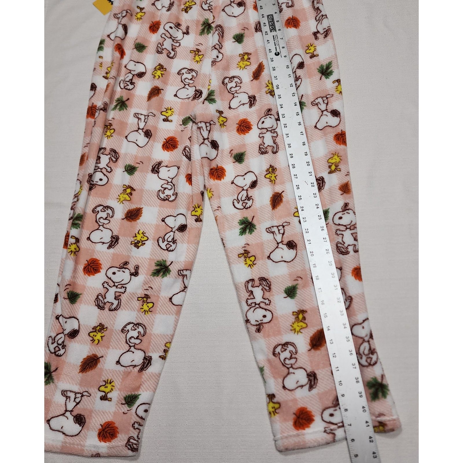 Peanuts Snoopy and Woodstock Fall pajamas women's 2X Size 36" / US 14 / IT 50 - 6 Thumbnail