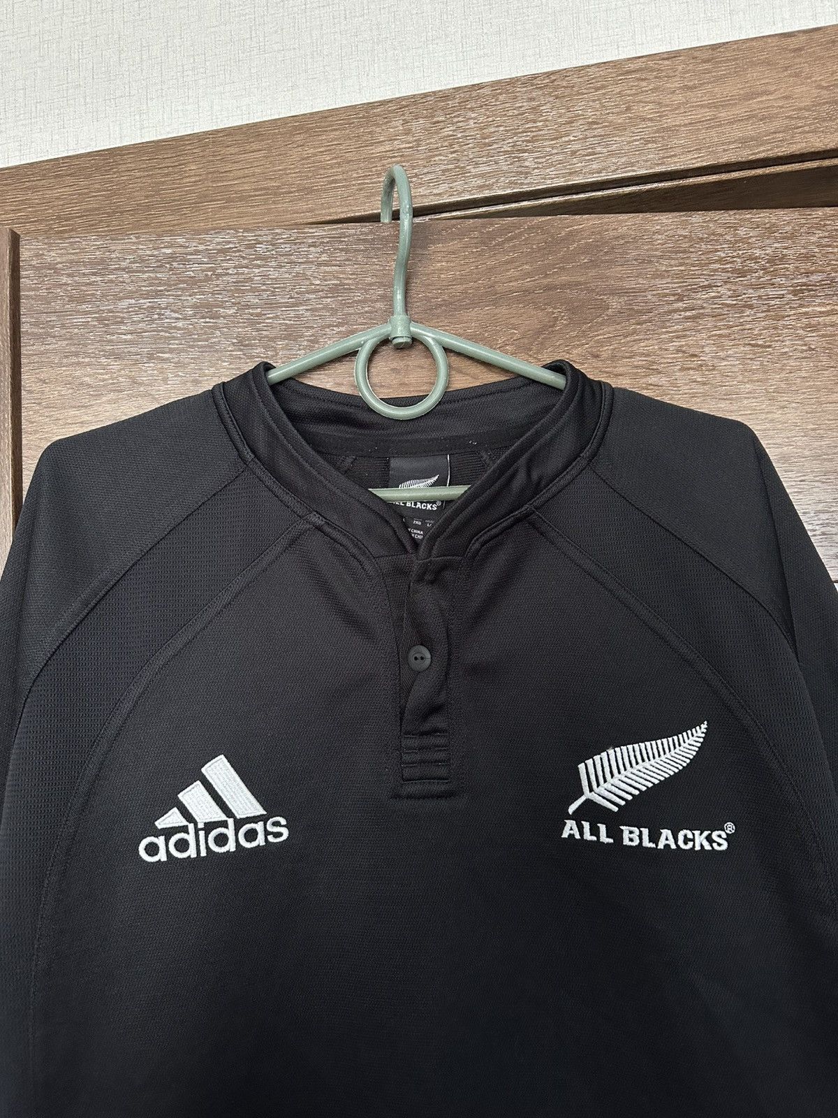 Adidas 2006 Adidas All Blacks New Zealand Vintage Jersey T-Shirt Size US L / EU 52-54 / 3 - 6 Thumbnail