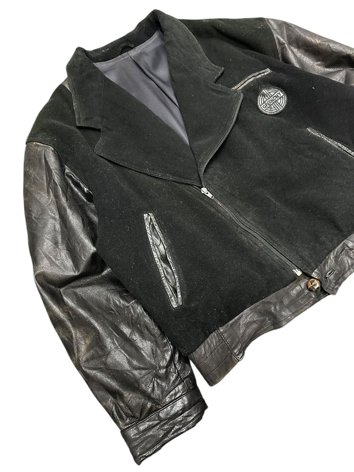 Givenchy Vintage 90s Givenchy Gentleman Bomber Jacket Size US M / EU 48-50 / 2 - 3 Thumbnail