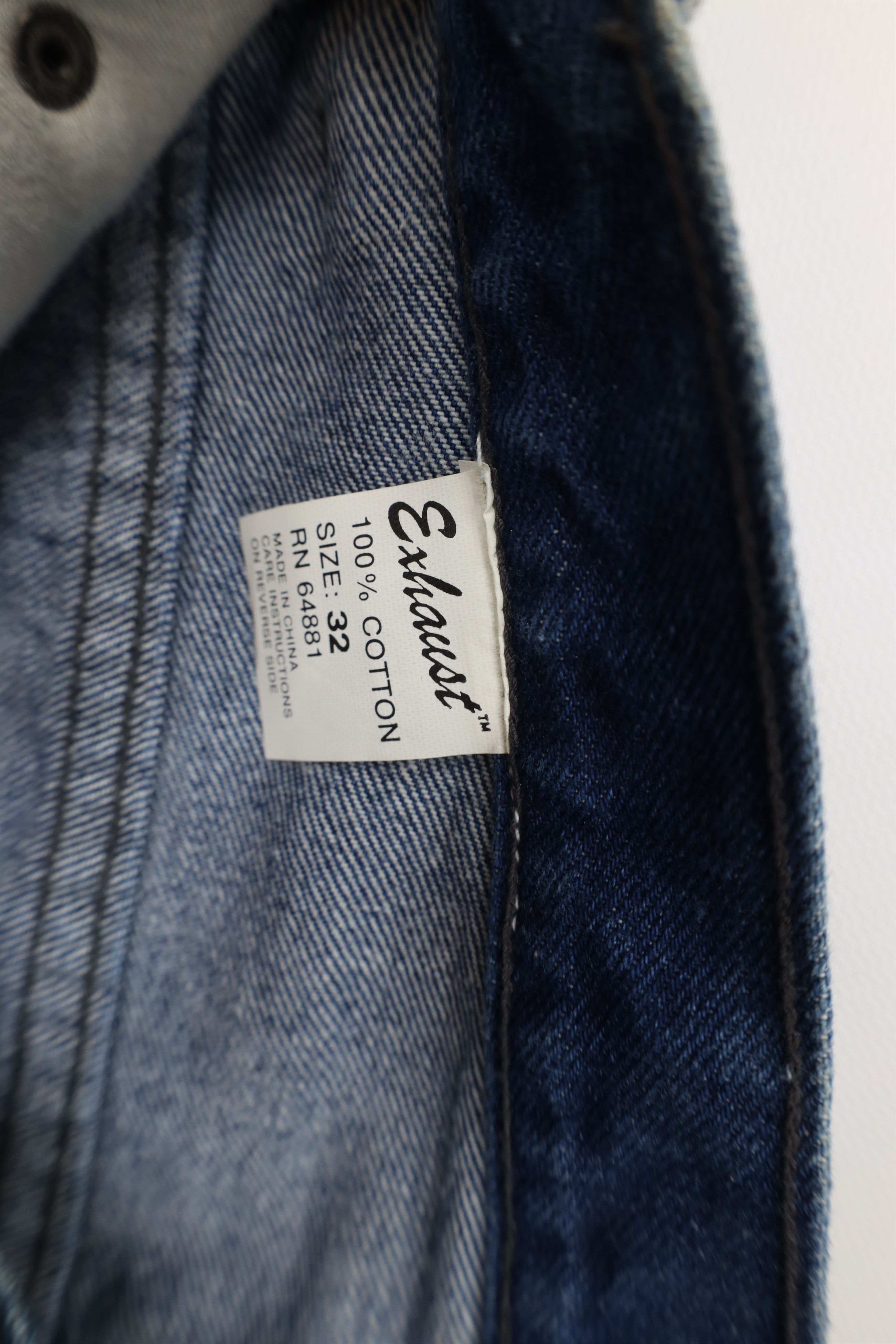 Vintage Deadstock Vintage 90s Streetwear Skateboard Jeans 8 Ball Size US 32 / EU 48 - 9 Thumbnail