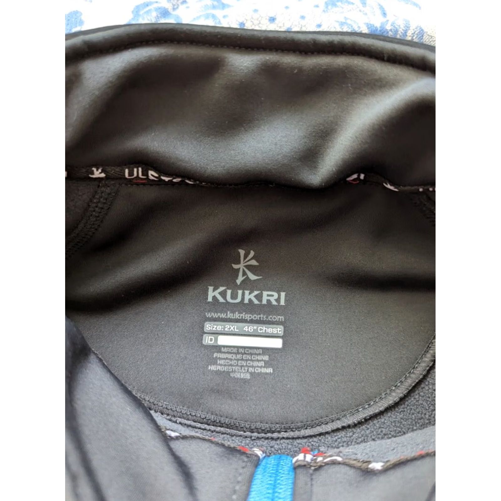 Vintage Kukri Ulster Rugby Mens Zip Top Long Sleeve Training Black 2XL Size US XXL / EU 58 / 5 - 5 Thumbnail