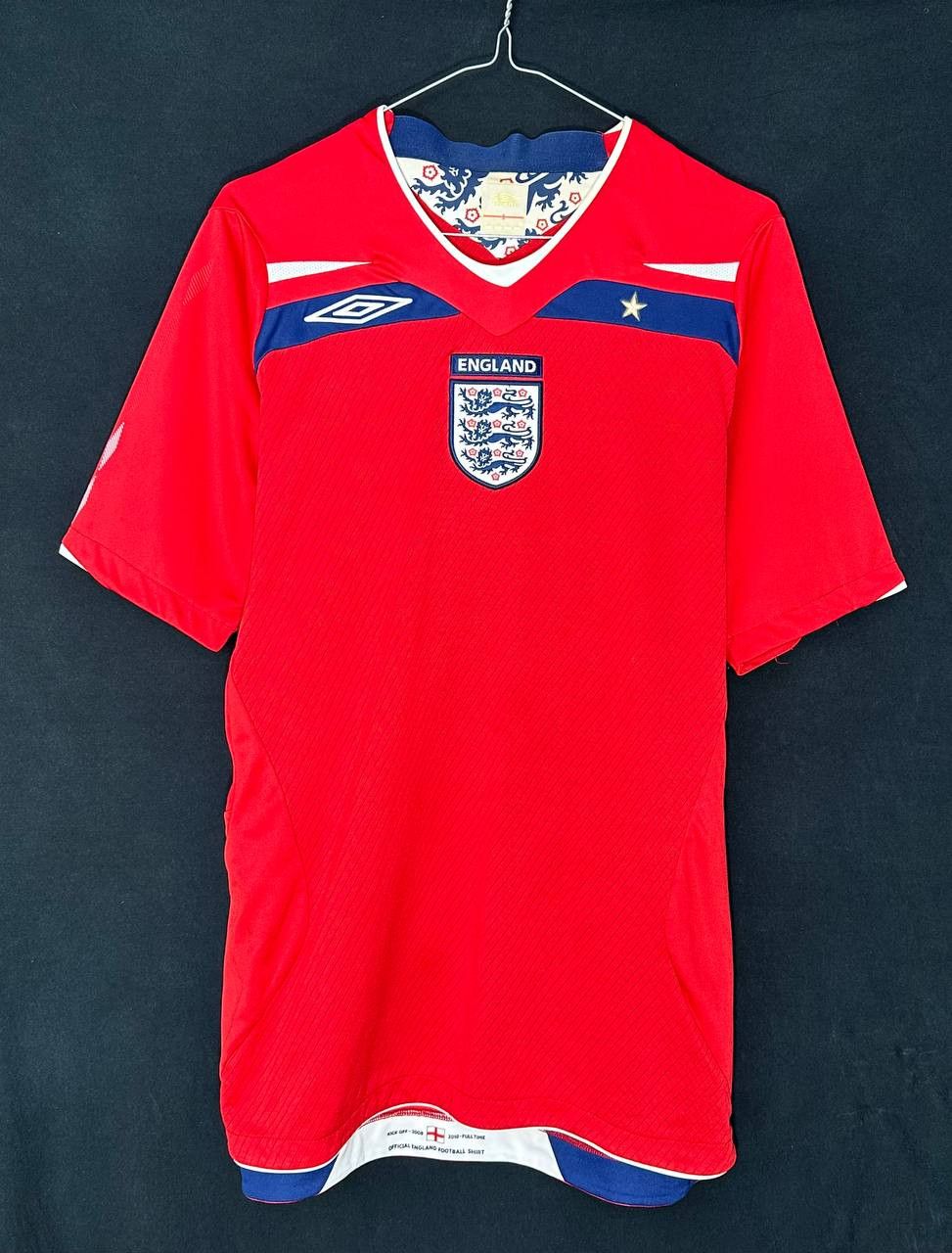Umbro Umbro England Away Football shirt jersey Kit 2008 2009 2010 Size US M / EU 48-50 / 2 - 1 Thumbnail