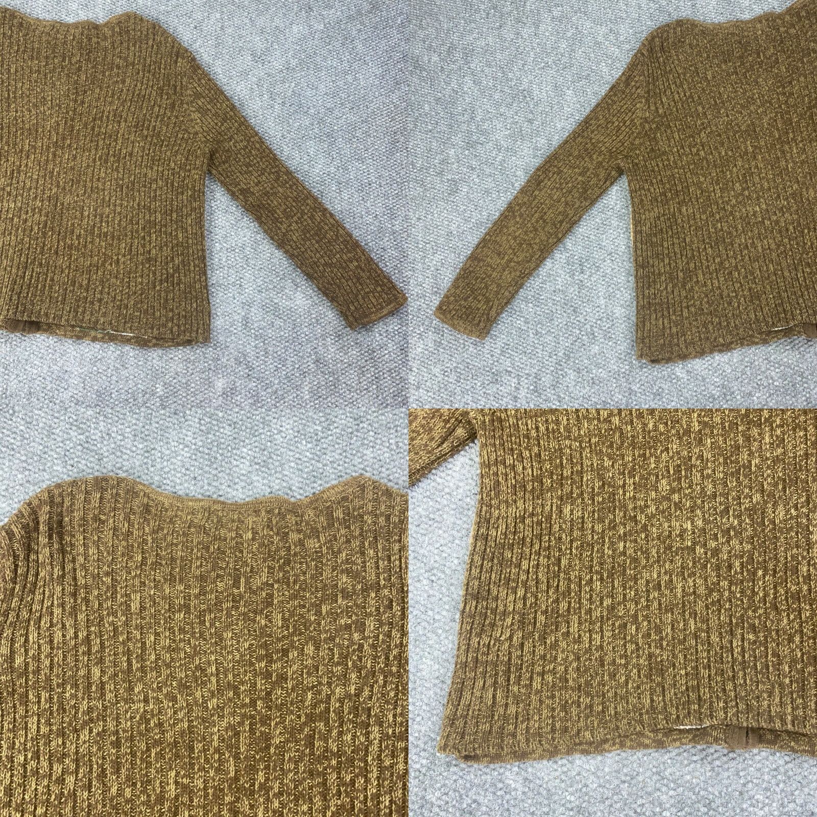 Vintage VINTAGE Tiara International Womens Sweater Cardigan XL Brown Christmas Holiday Santa Claus 3D Button Full Zip Knit Reg/Regular Women's Size XL / US 12-14 / IT 48-50 - 9 Thumbnail