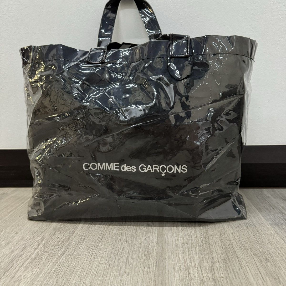 Comme des garcons tote bag pvc online