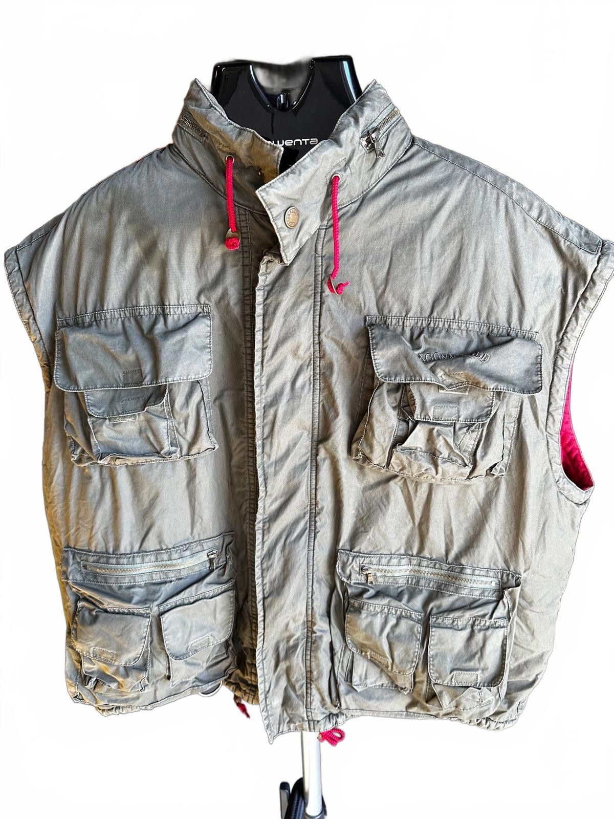 Faconnable Vintage Faconnable Field Jacket L/XL Olive Red Lining Size US L / EU 52-54 / 3 - 1 Thumbnail