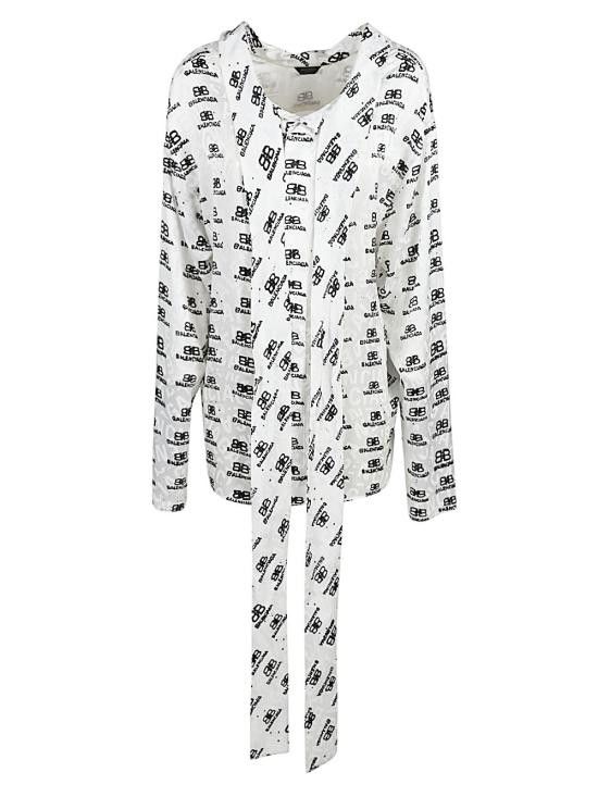 Balenciaga BALENCIAGA Women Shirts 725060 TNLA29040 White Size XS / US 0-2 / IT 36-38 - 1 Thumbnail