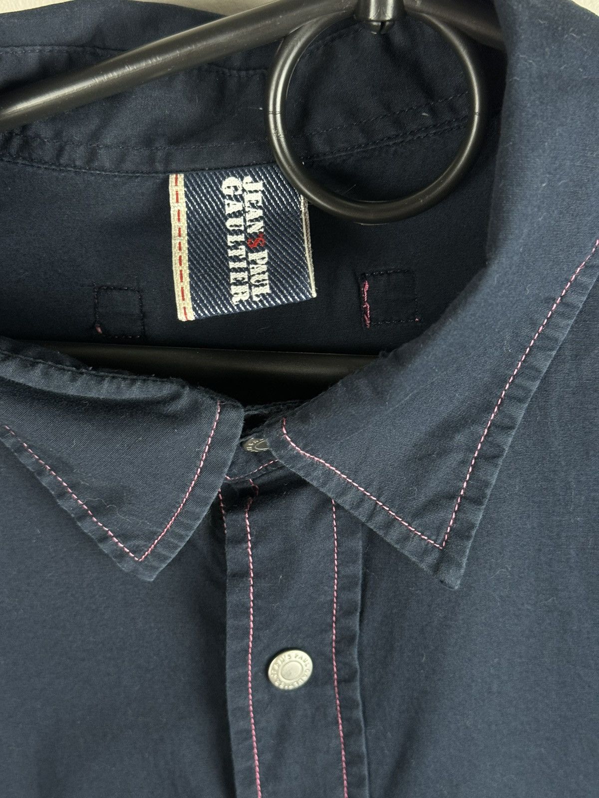 Jean Paul Gaultier Vintage rare Jean Paul Gaultier shirt original luxury item Size L / US 10 / IT 46 - 5 Thumbnail