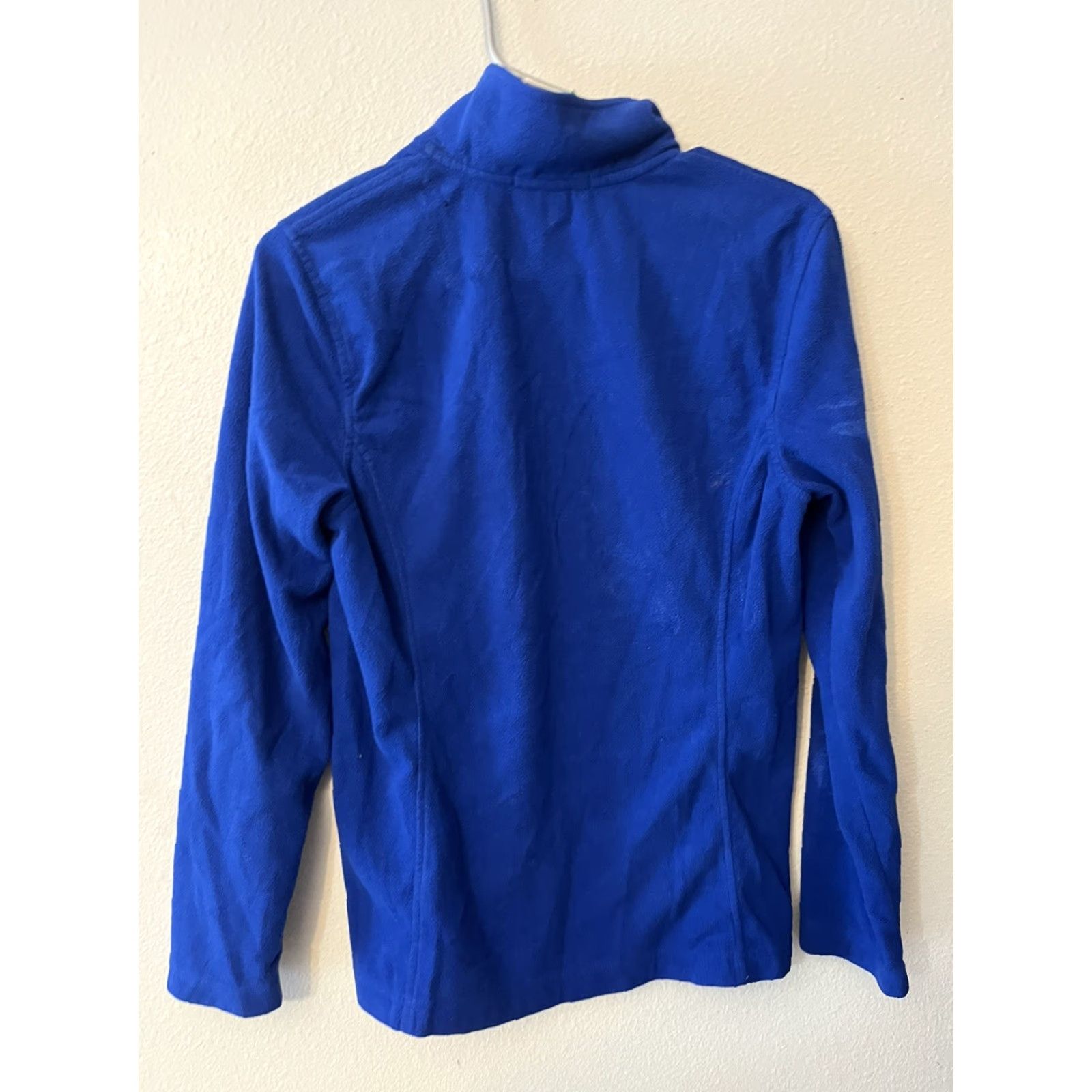 Lands' End Lands' End Pullover Sweatshirt S Women Blue 1/4 Zip Fleece Outdoor Shirt Size S / US 4 / IT 40 - 3 Thumbnail