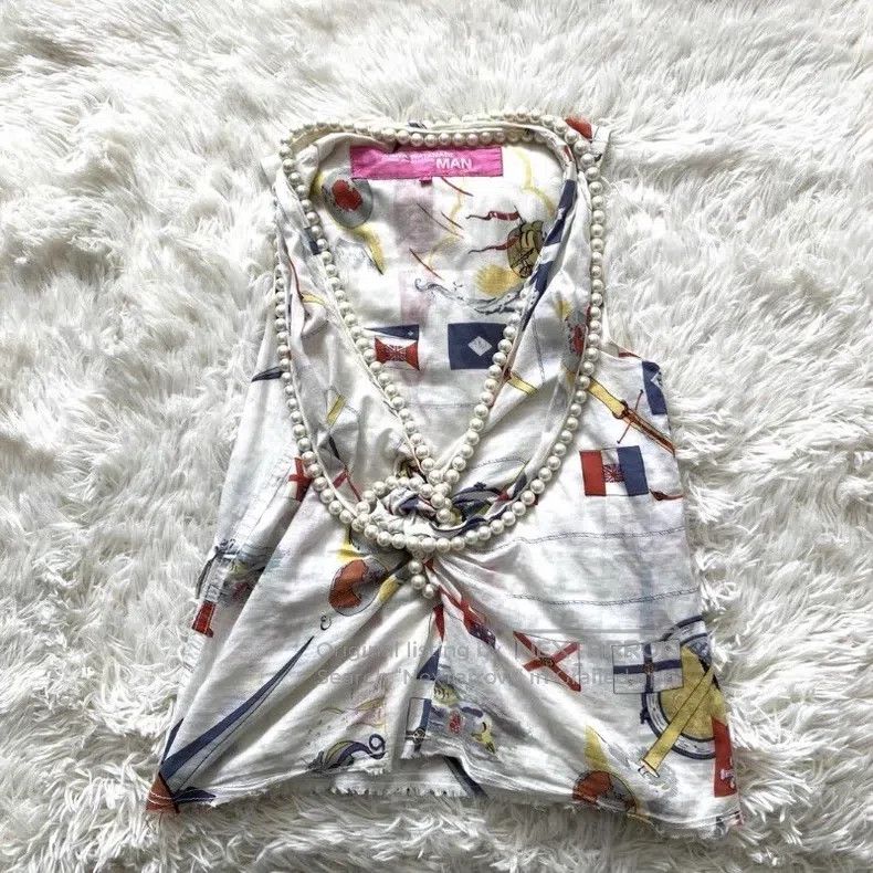 Junya Watanabe Junya Watanabe Pearl Vest Size S / US 4 / IT 40 - 1 Thumbnail