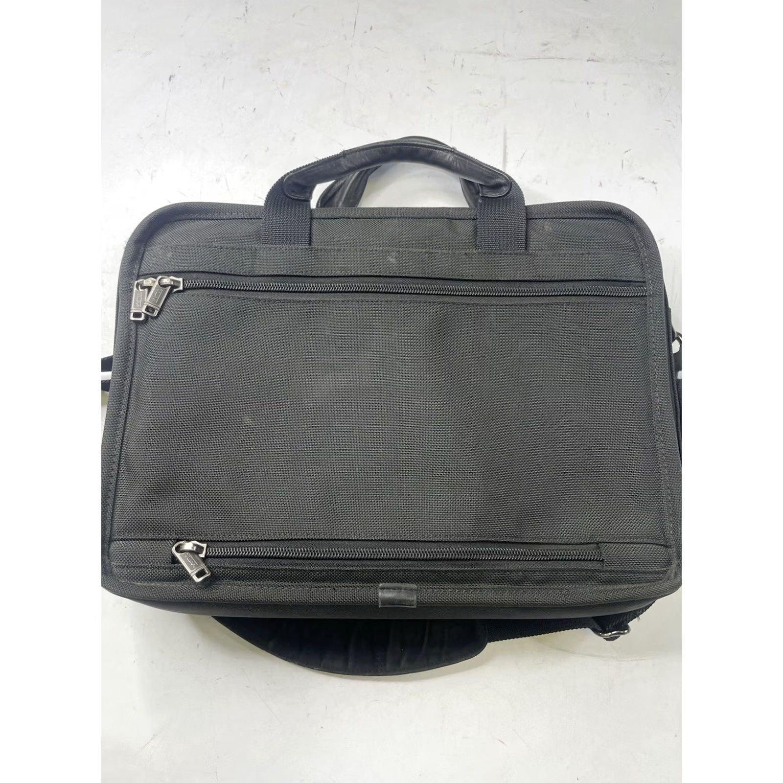 Tumi TUMI 26130D4 ESSENTIAL BRIEF FXT Ballistic Nylon Laptop Briefcase Black Messenger Bag Size US 31 - 7 Thumbnail