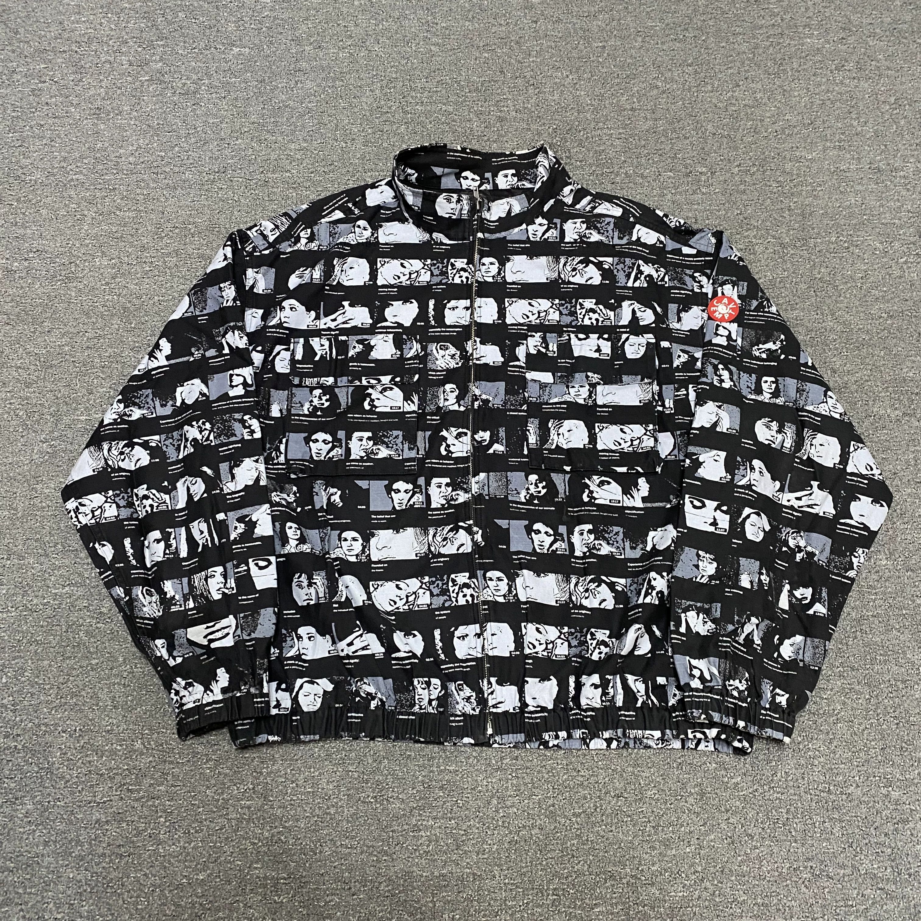 Cav Empt CAVEMPT All-Over Face Print Jacket Size US XL / EU 56 / 4 - 1 Thumbnail