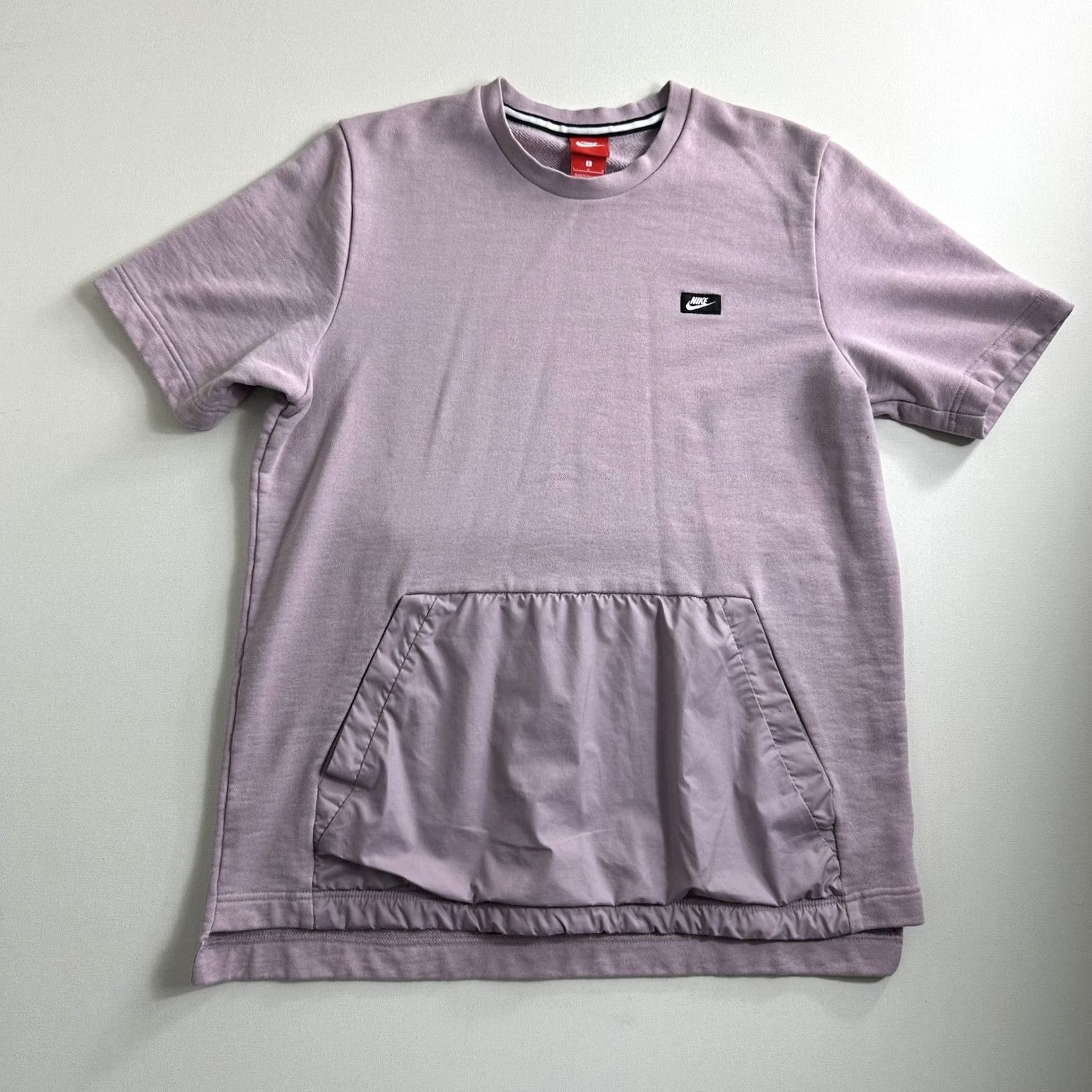 Nike VINTAGE? AUTHENTIC NIKE MODERN CREW FRONT MID POCKET SWEATSHIRT S/S PURPLE TOP 886910-694 Size US L / EU 52-54 / 3 - 2 Thumbnail