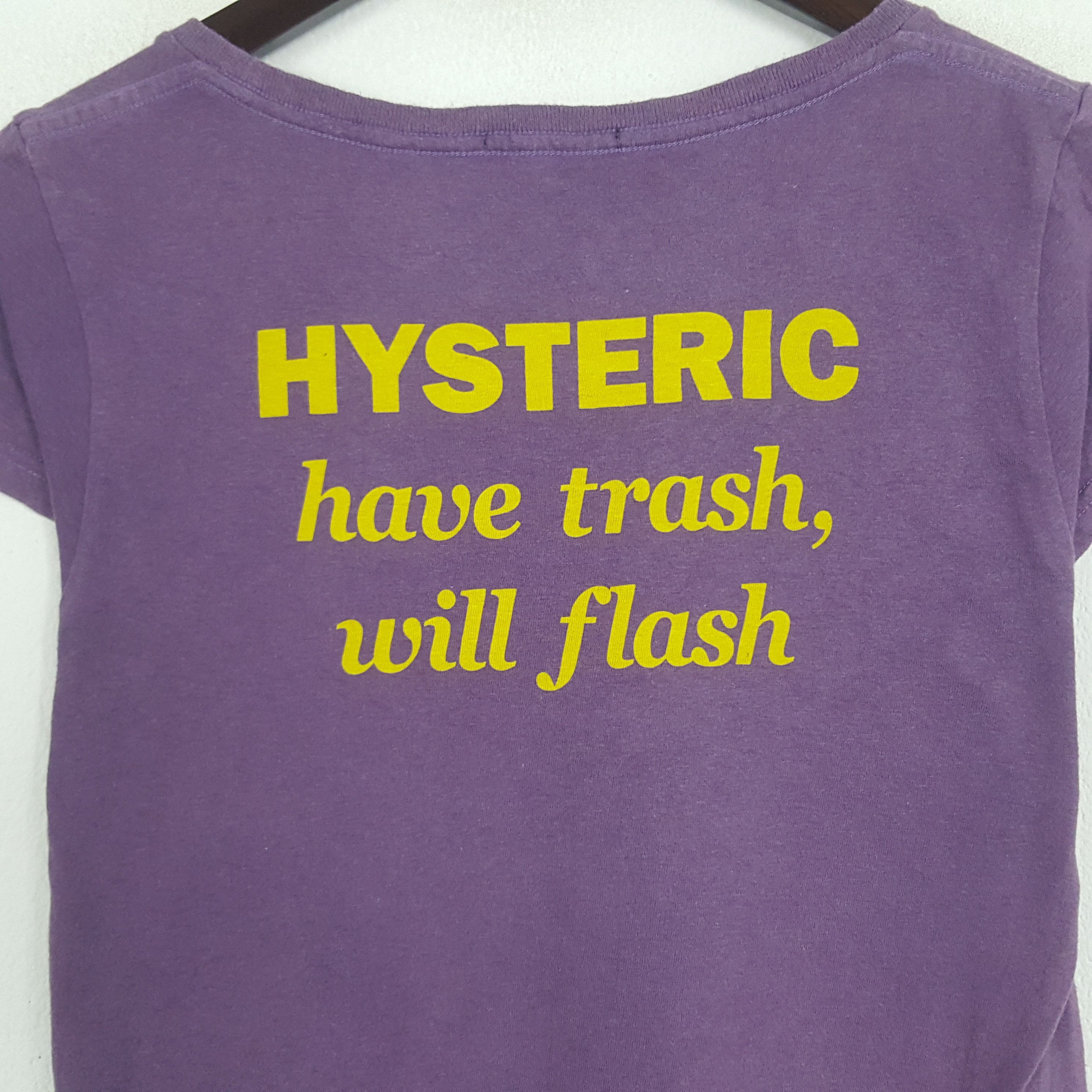 Hysteric Glamour × Japanese Brand × Vintage Vintage Hysteric Glamour Japan Tshirt Size XS / US 0-2 / IT 36-38 - 4 Thumbnail