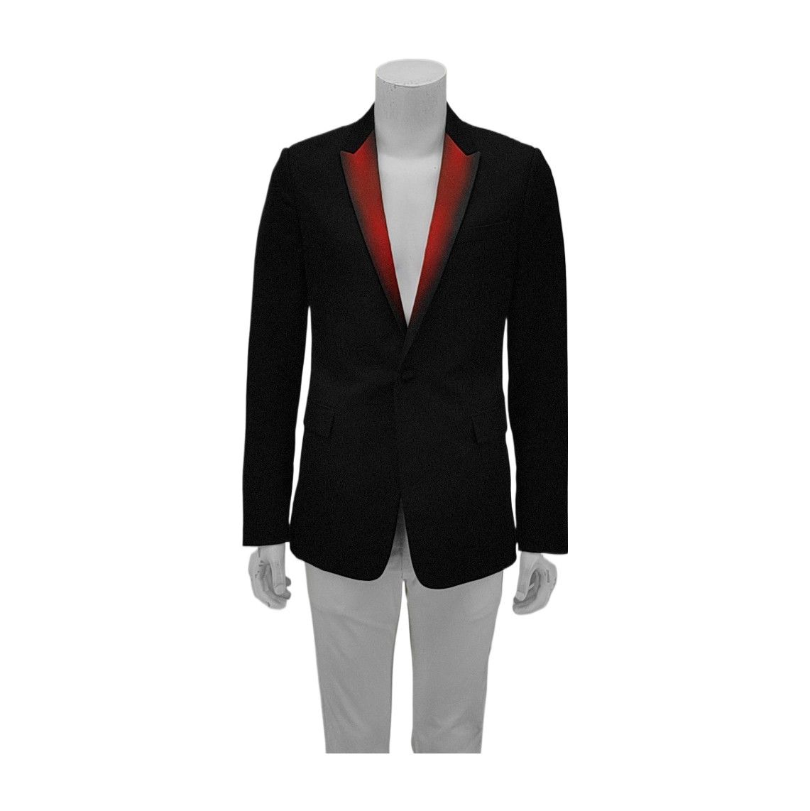 Dior Dior Homme Red Trim Wool Blazer 40R Size 40R - 1 Thumbnail