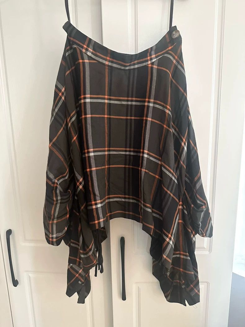 Vivienne Westwood Vivienne Westwood size2 Striped irregular half length dress Size 28" / US 6 / IT 42 - 1 Thumbnail