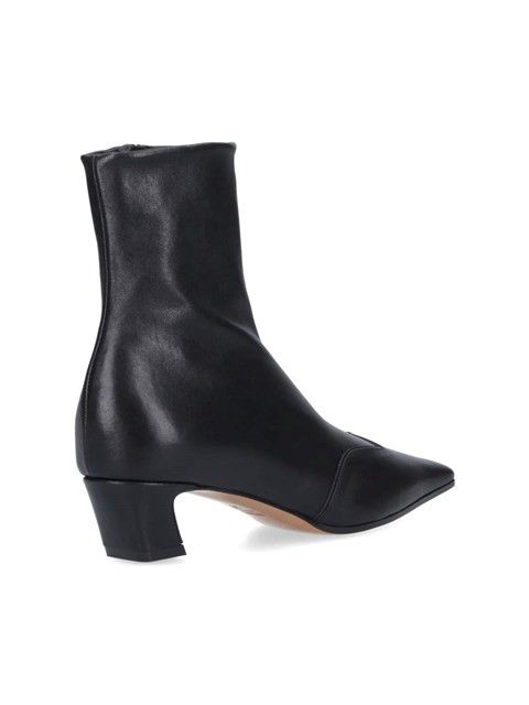 KHAITE o1s22i1n0724 Ankle Boots in Black Size US 11 / IT 41 - 4 Thumbnail