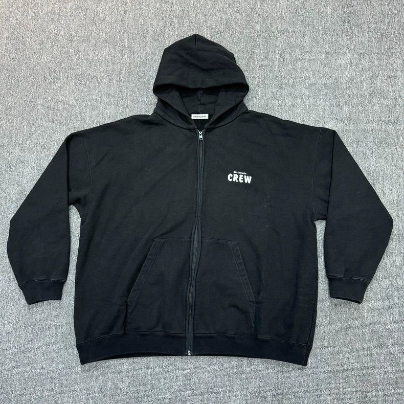 Balenciaga Balenciaga Letter logo printed wide version black zipper h Size US S / EU 44-46 / 1 - 1 Thumbnail