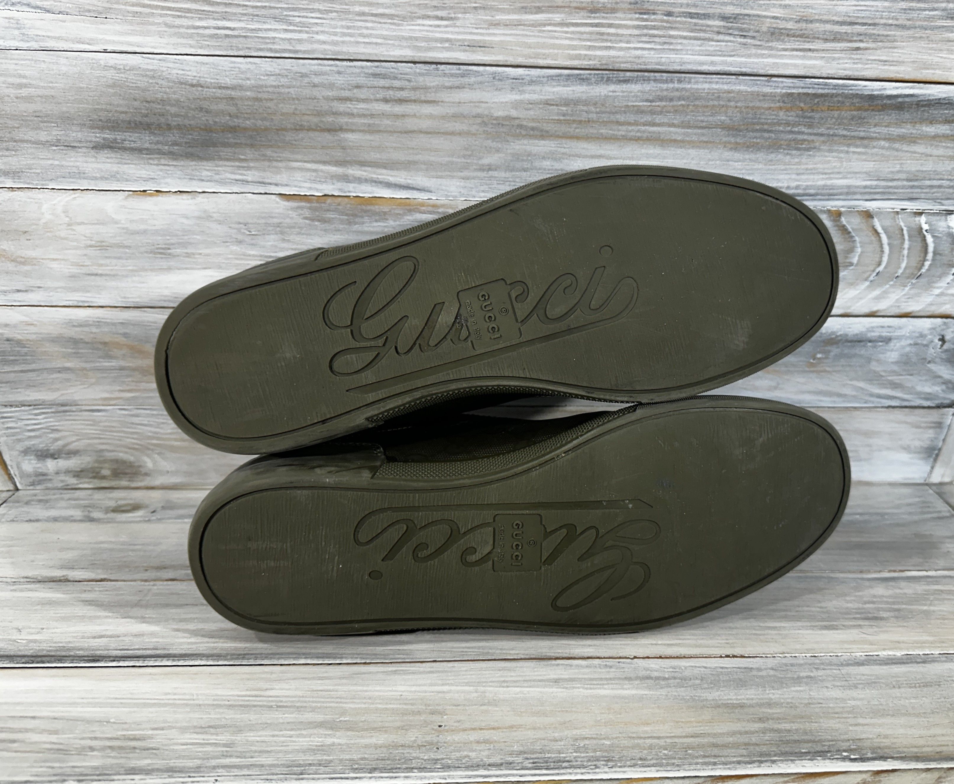 Gucci Gucci GG Monogram Men's Leather Sneakers MadeInItaly Luxury Size US 9.5 / EU 42-43 - 9 Thumbnail