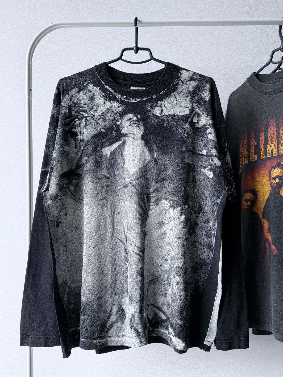 Band Tees Vintage 90s Pro Pain Metal Band AOP Long Sleeve Tee Size US XL / EU 56 / 4 - 1 Thumbnail