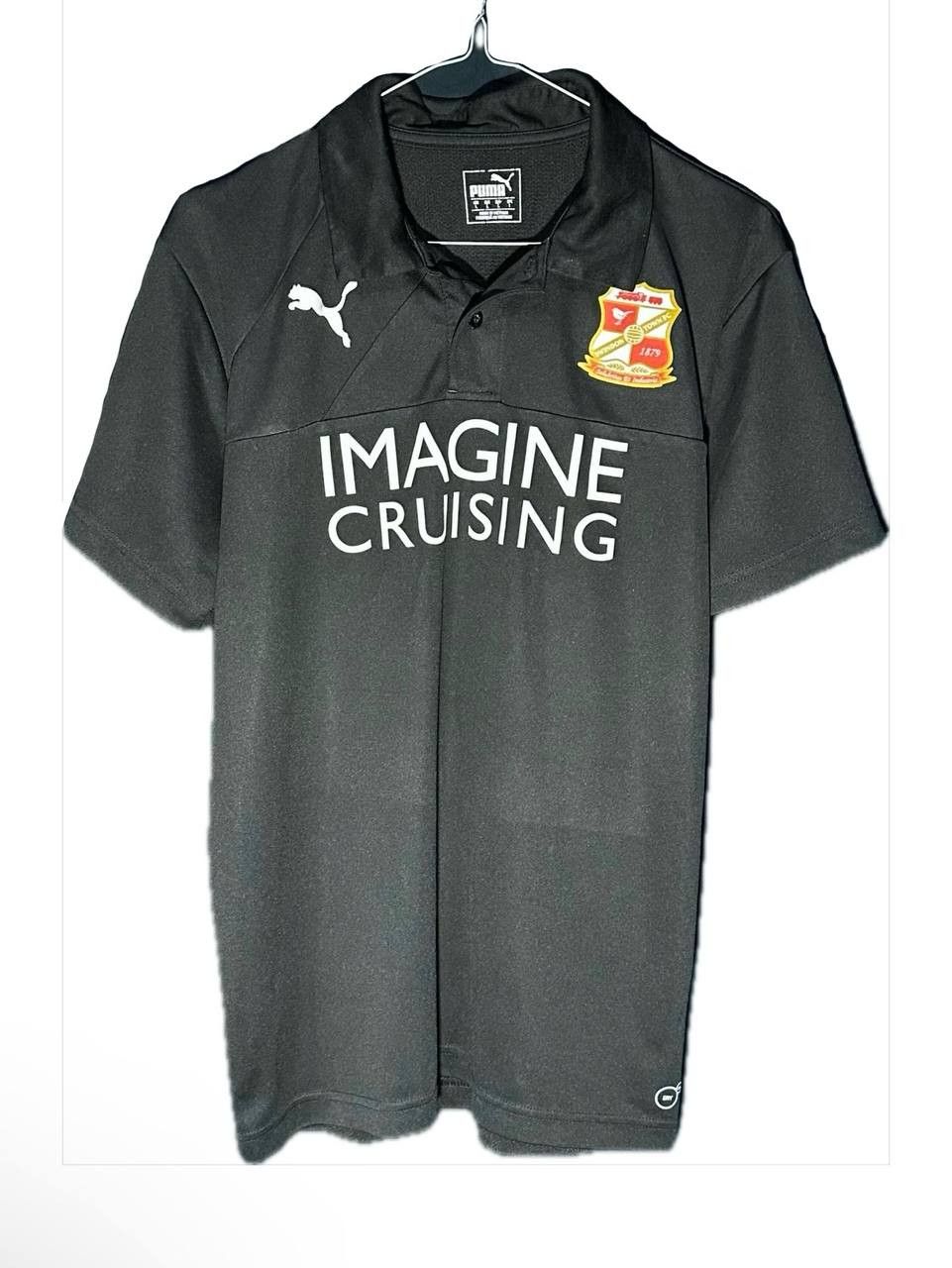 Puma Swindon Town FC Jersey Football Soccer Shirt Puma Trikot Size US L / EU 52-54 / 3 - 1 Thumbnail