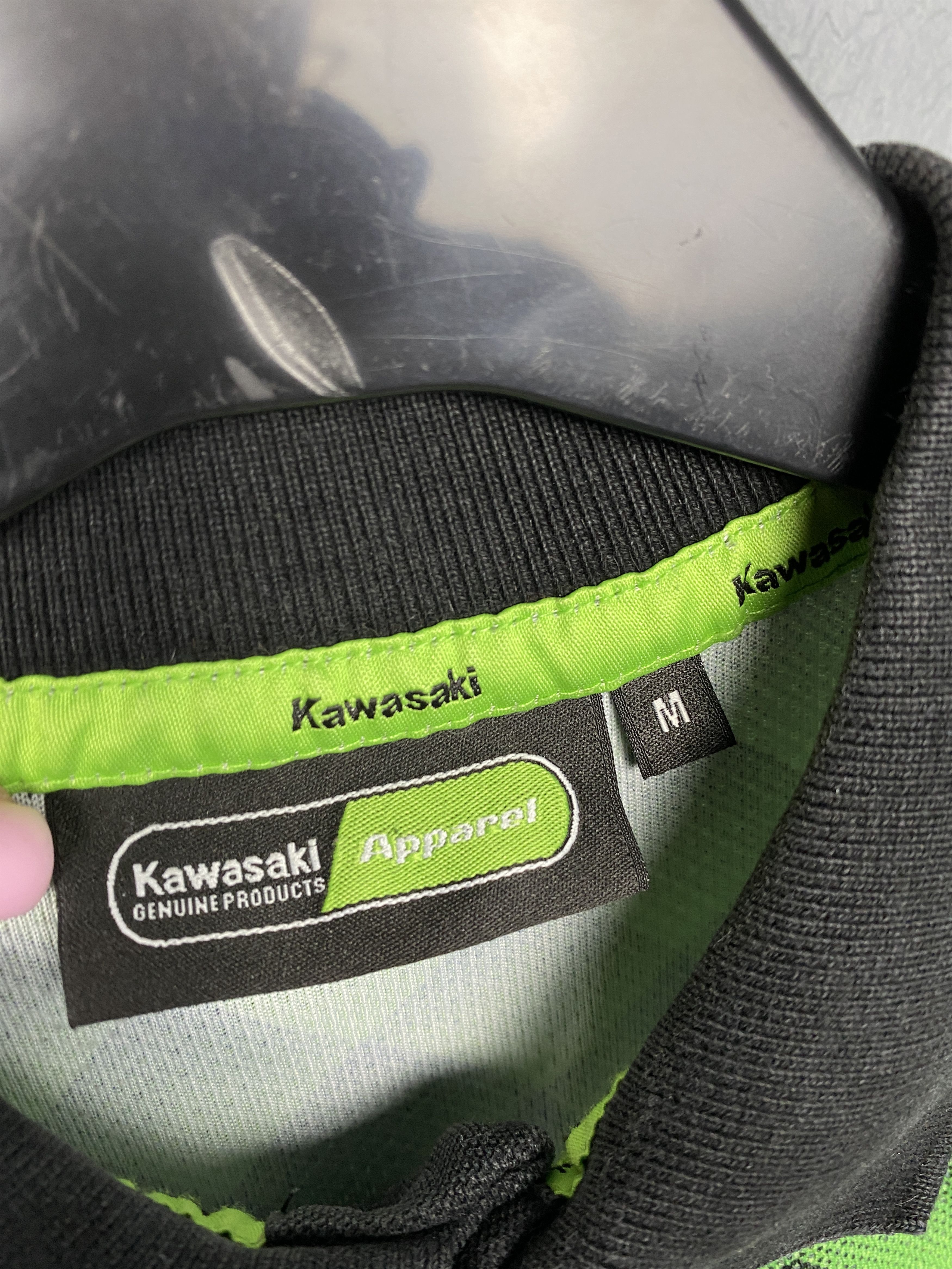 Japanese Brand Kawasaki Team Vintage Mens Polo Shirt Moto Racing Size US M / EU 48-50 / 2 - 4 Thumbnail