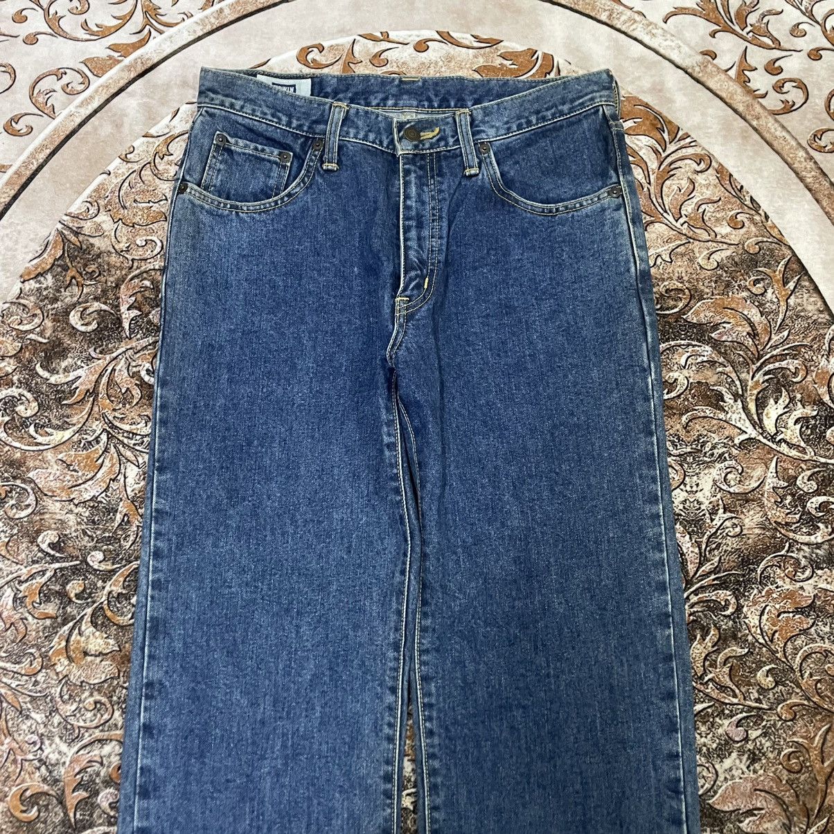 Edwin 🔥Vintage 90s Edwin 403 Blue Washed Regular Fit Denim Jeans Size US 31 - 2 Thumbnail