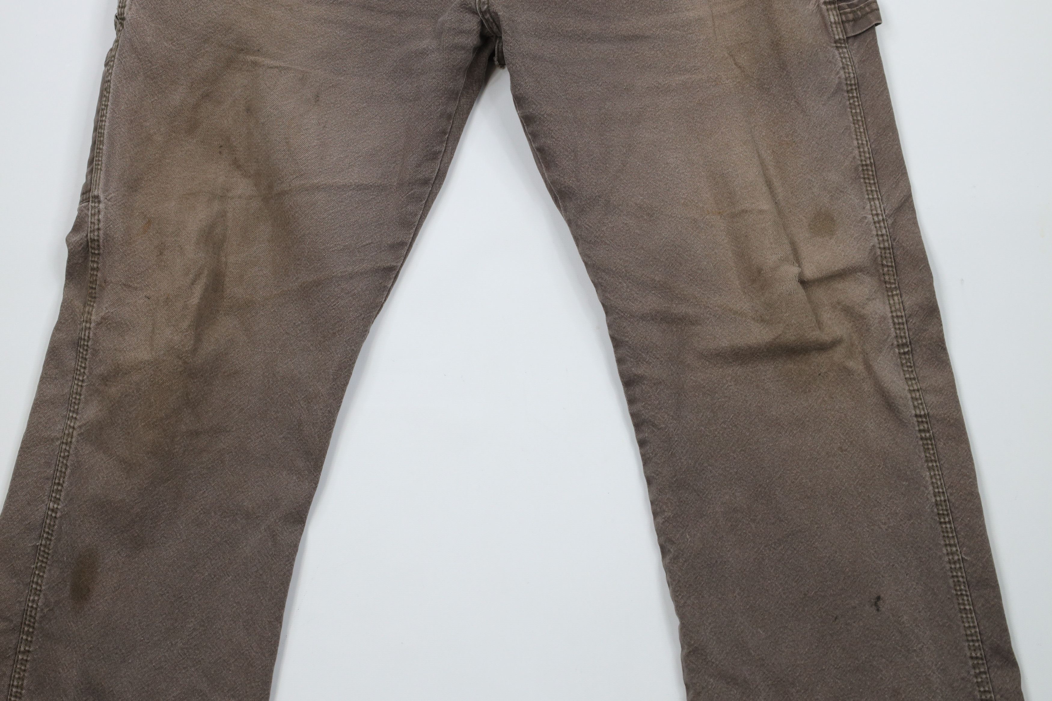 Dickies × Vintage Vintage Dickies Wide Leg Canvas Dungaree Pants Cotton Size US 36 / EU 52 - 3 Thumbnail