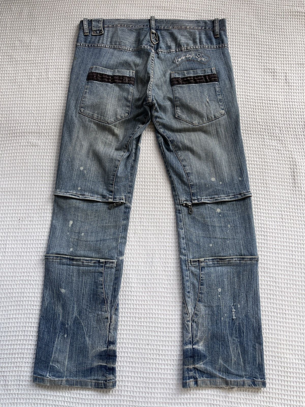 Hysteric Glamour LastDrop🔥Rare🔥PPFM Seditionaries Punk Design LightWash Denim Size US 34 / EU 50 - 1 Thumbnail