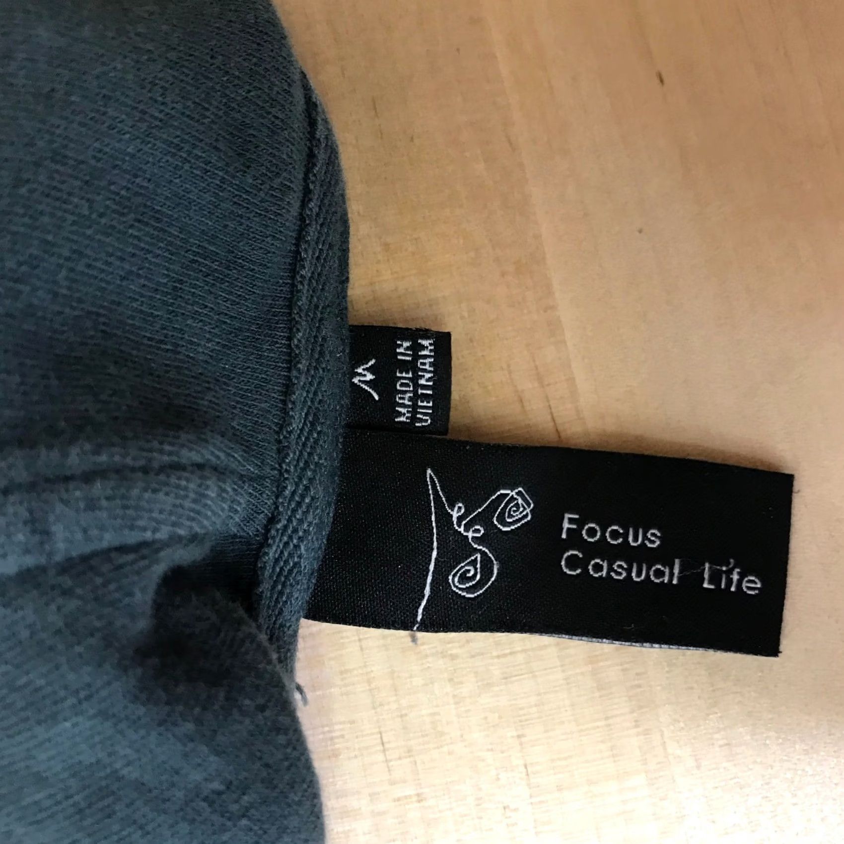 Alife Focus Casual Life Hoodie Womens Medium Dark Teal Waffle Knit Grommet Pullover Cowl Neck Mixed Media Casual Size M / US 6-8 / IT 42-44 - 8 Thumbnail