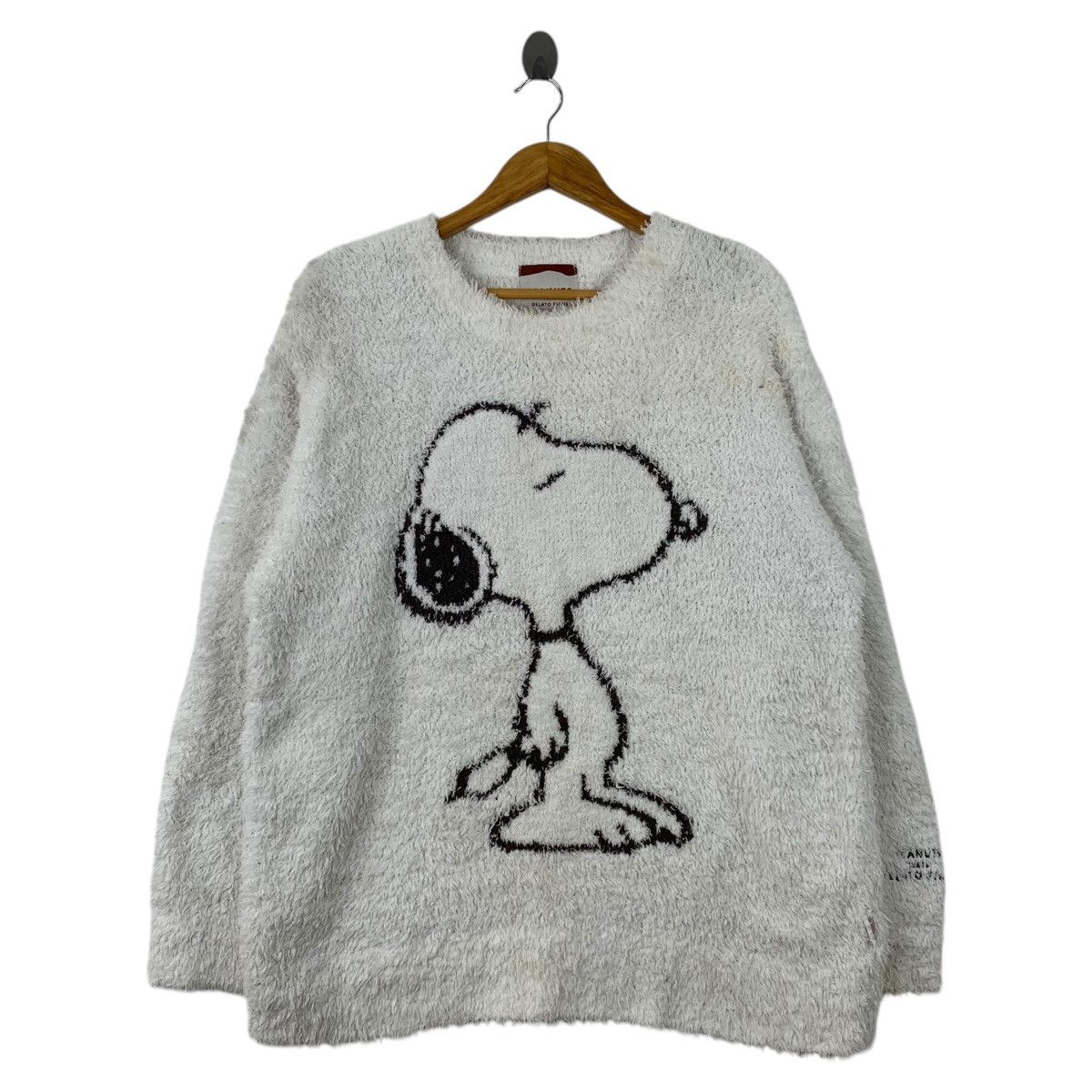 Peanuts PEANUTS SNOOPY Cartoon Big Logo Sweatshirt Pullover Jumper Size US XL / EU 56 / 4 - 1 Thumbnail