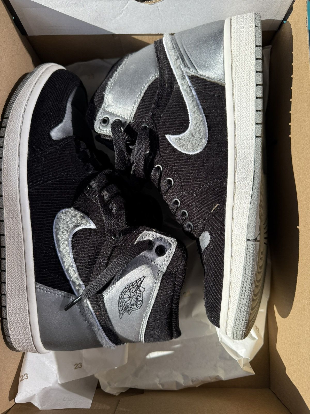 Jordan Brand Jordan 1 retro High Aleali May GS Satin Shadow Size US 7.5 / IT 37.5 - 2 Thumbnail