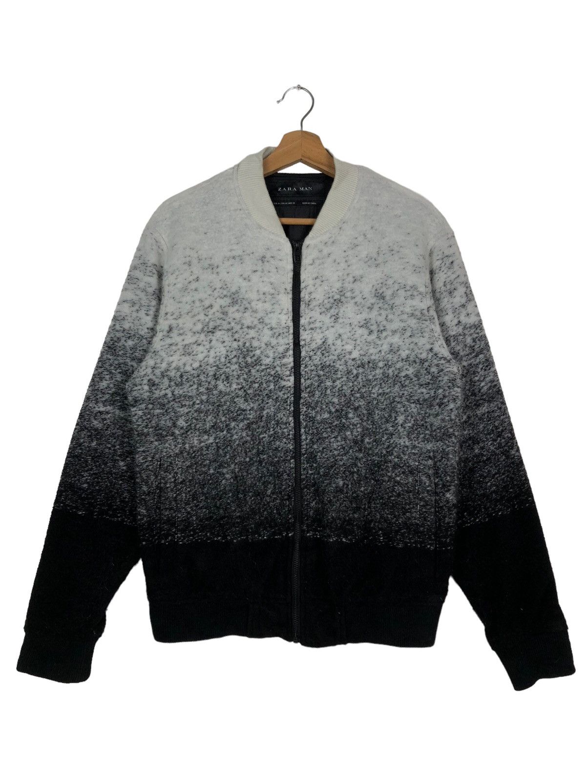 Japanese Brand 🔥2 Tones Color Bomber Jacket Zara Man Designer Size US M / EU 48-50 / 2 - 1 Thumbnail