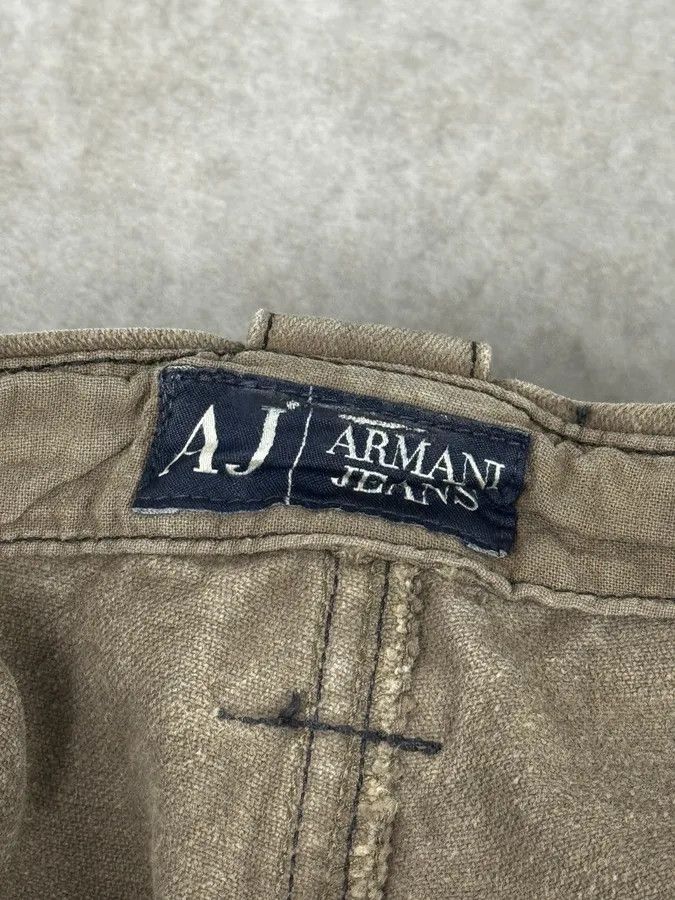 Armani AW2005 Armani Green Multi-Pocket Military Cargo Pants Size US 32 / EU 48 - 15 Thumbnail