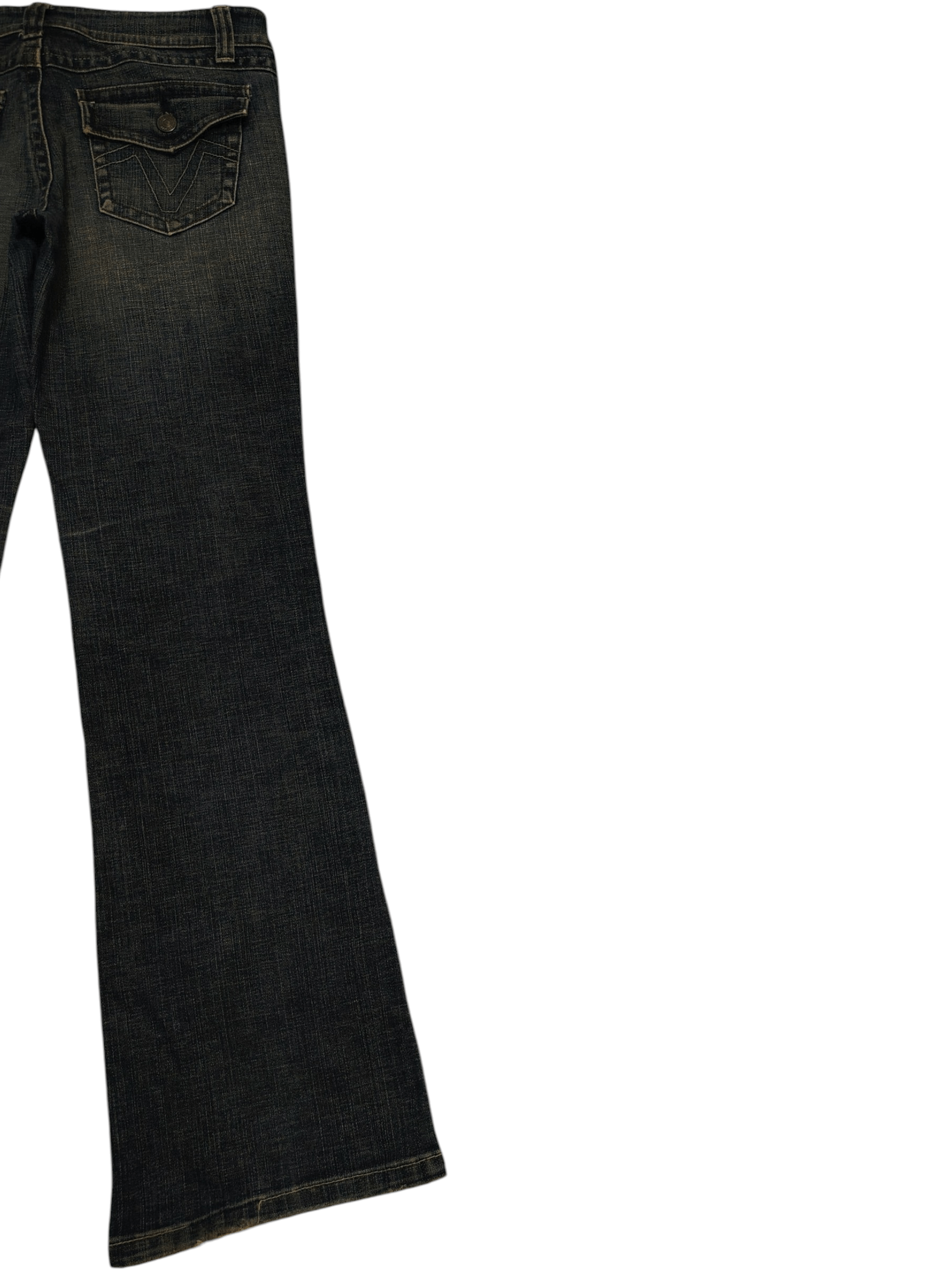 Le Grande Bleu (L.G.B.) Japanese 22 octobre Flared Jeans Bootcut Size 30" / US 8 / IT 44 - 10 Thumbnail