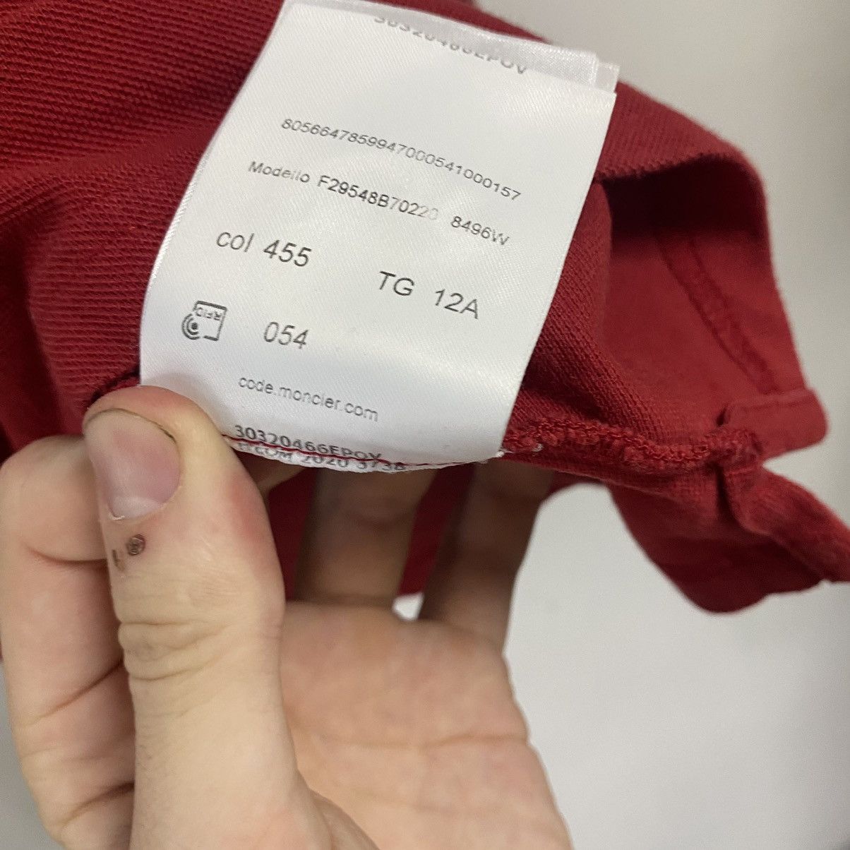 Moncler MONCLER long sleeve polo Size US XS / EU 42 / 0 - 15 Thumbnail