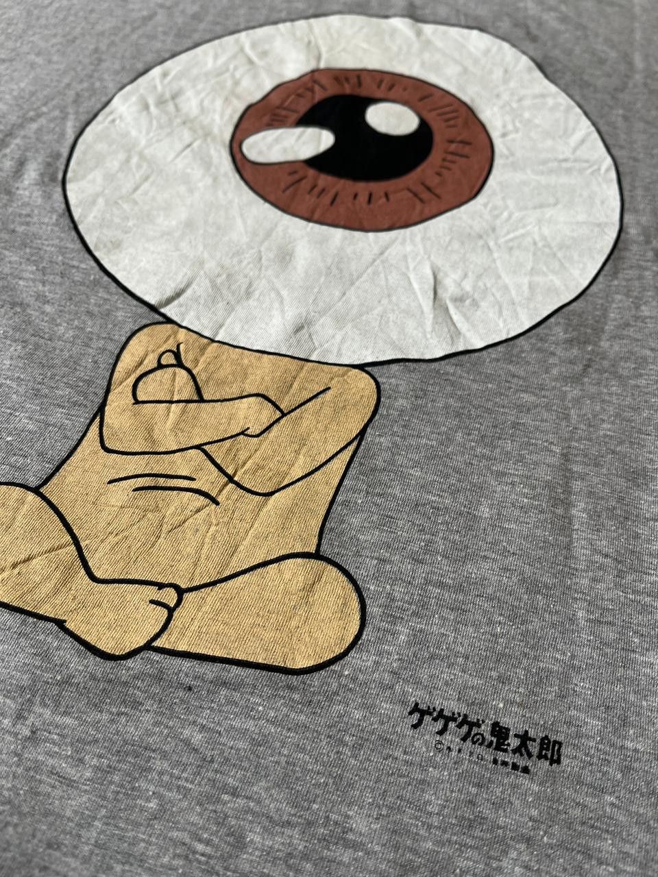 Anime 00s Medama Oyaji Eyeball "gegege No kitaro" T-shirt Size US L / EU 52-54 / 3 - 4 Thumbnail