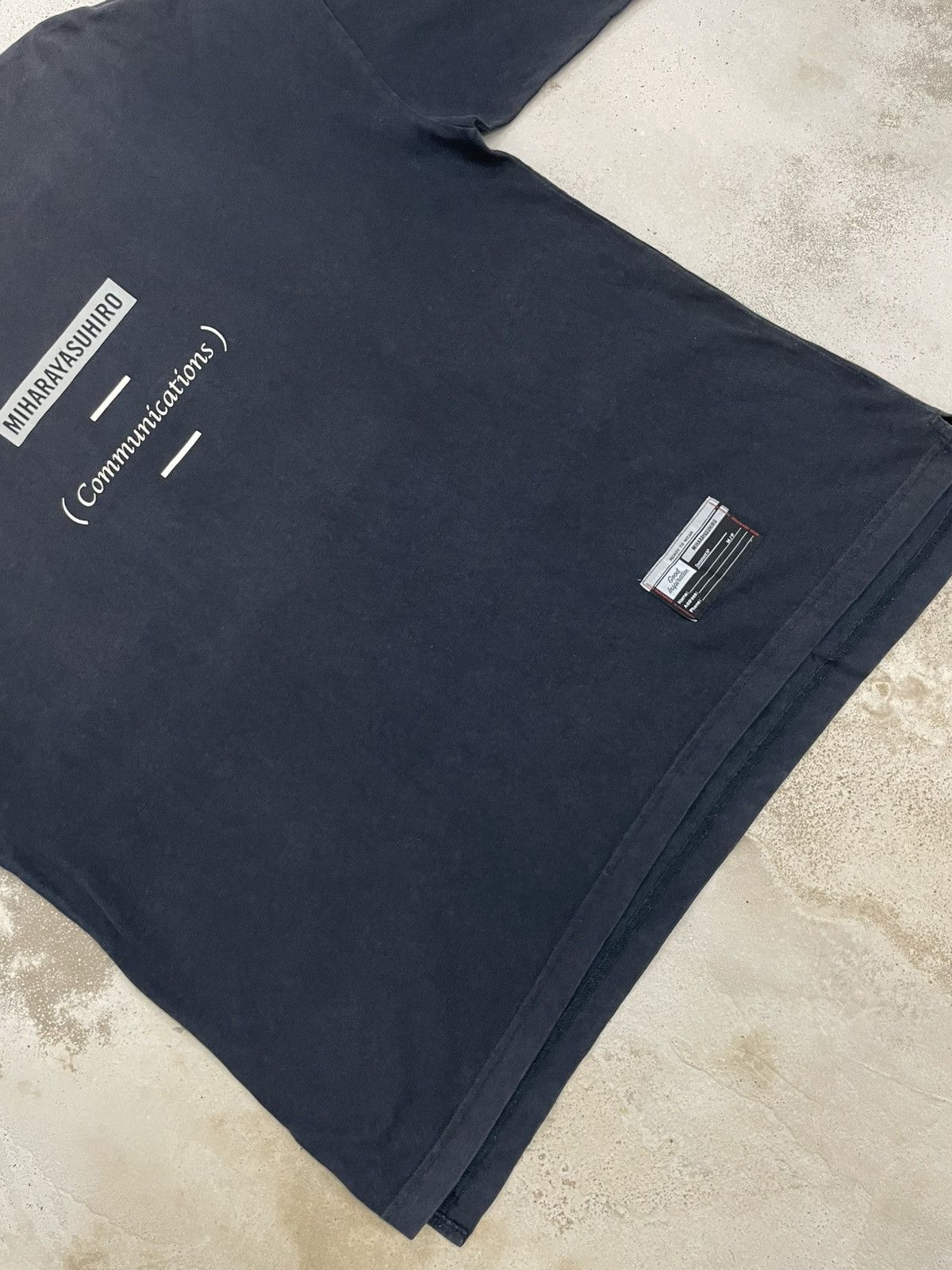 Designer × GU × Maison MIHARA YASUHIRO Faded Miharayasuhiro Oversize Communication Good Inspiration Size US L / EU 52-54 / 3 - 4 Thumbnail