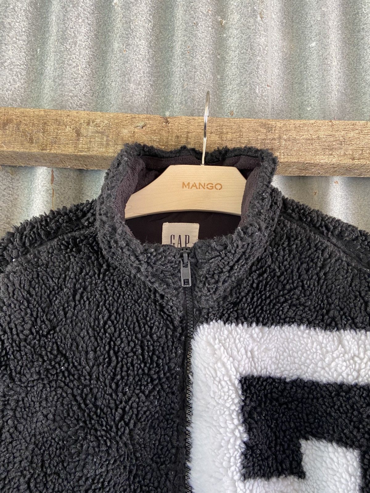 Gap × Other SHERPA FLEECE MONOGRAM LOGO OVERSIZED Size US L / EU 52-54 / 3 - 4 Thumbnail