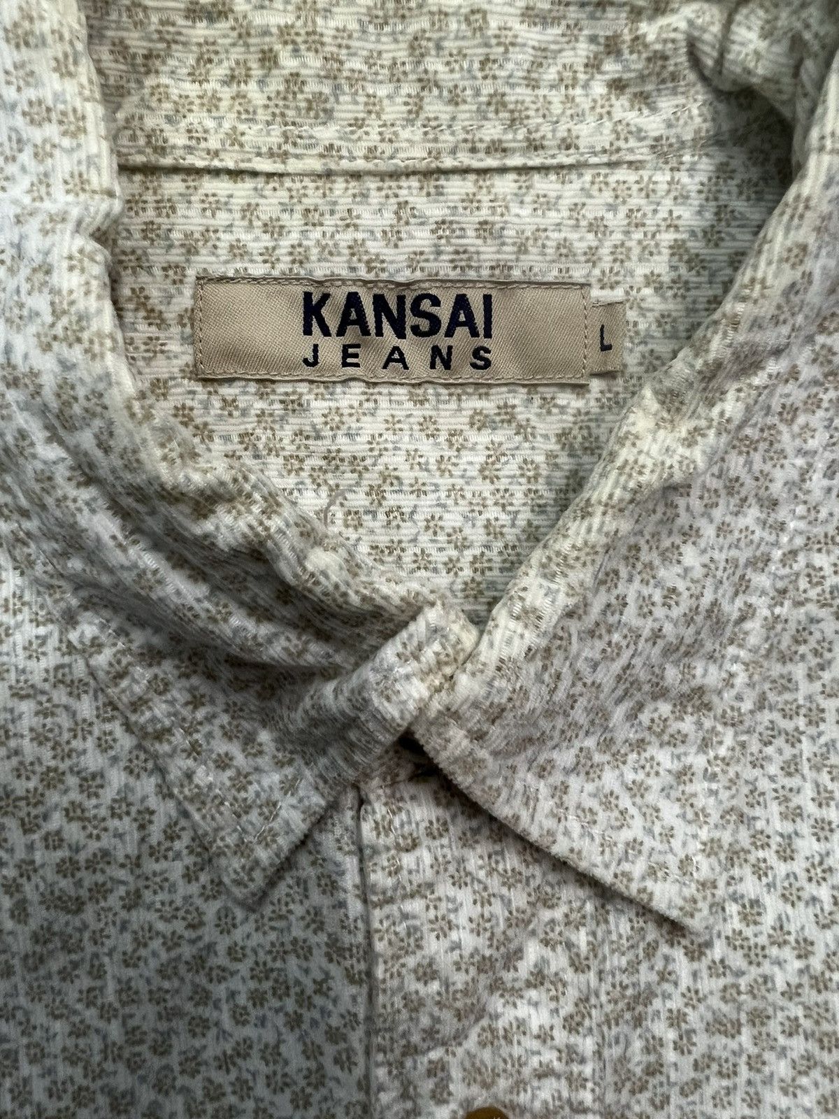Kansai Yamamoto KANSAI JEANS SHIRT LONGSLEEVE Size US L / EU 52-54 / 3 - 6 Thumbnail