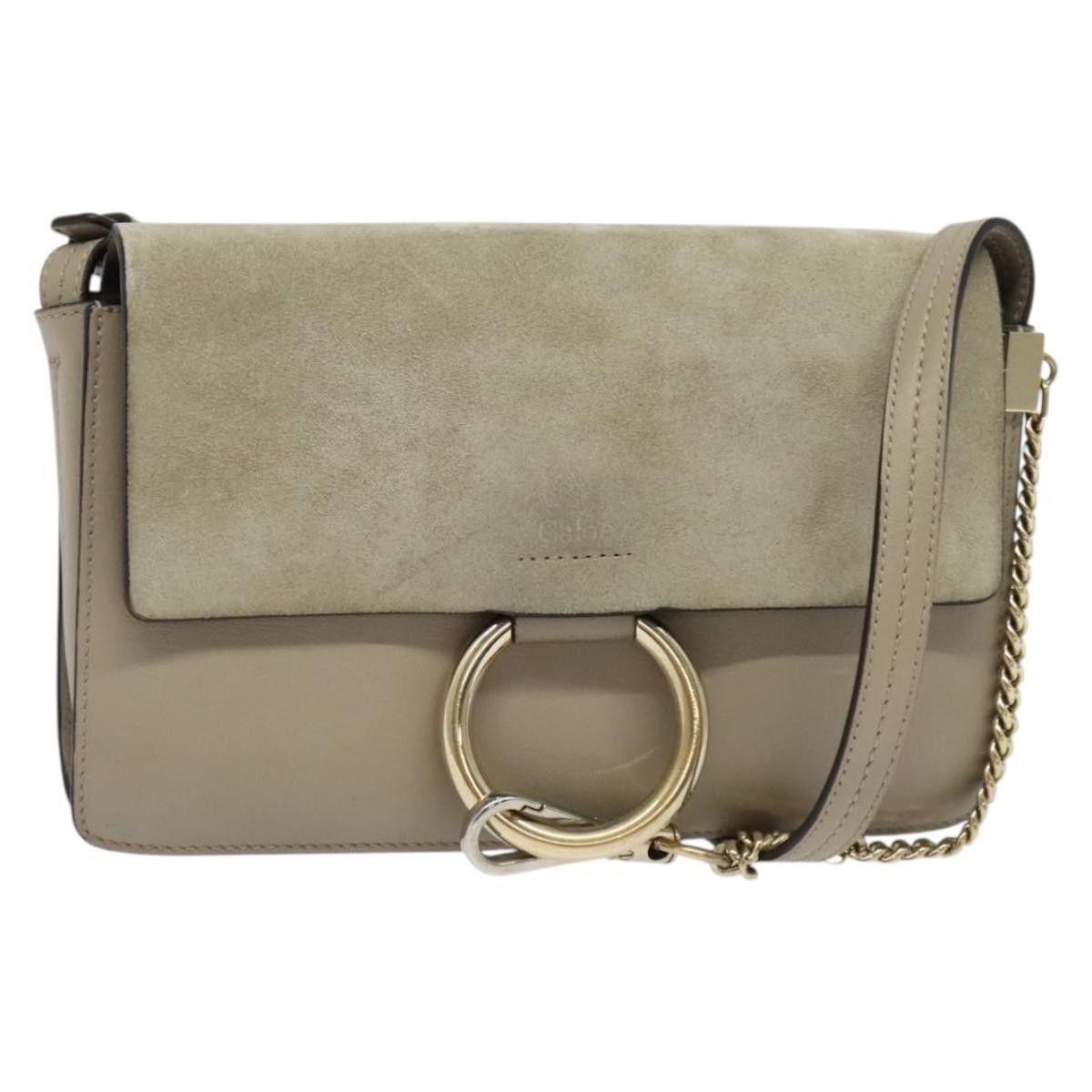 Chloe Chloe Faye Leather and Suede Size ONE SIZE - 1 Thumbnail